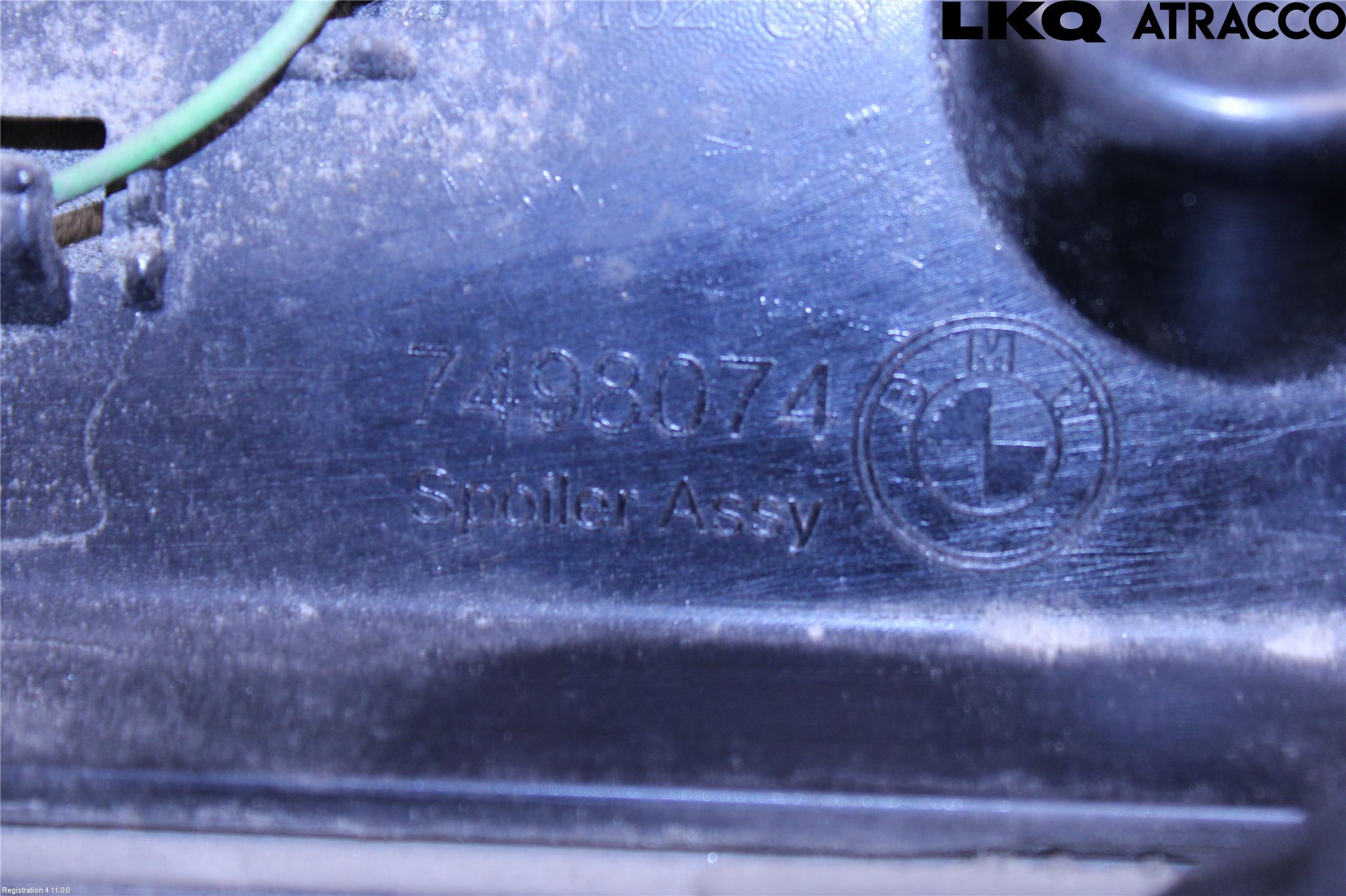 BMW X3 G01 18- Spoiler Baklucka