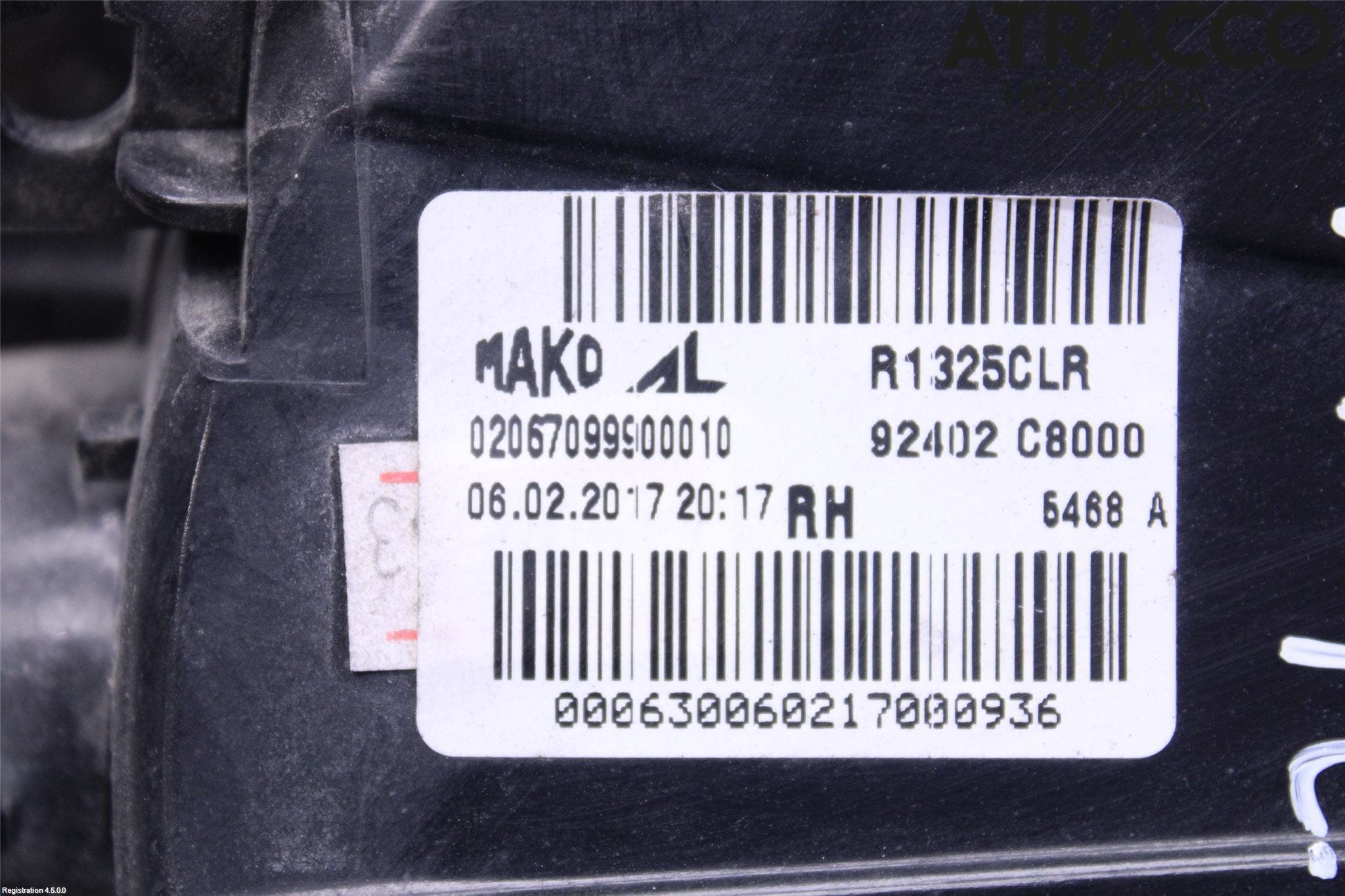 Hyundai i20 GB 15-20 Bakljus Höger