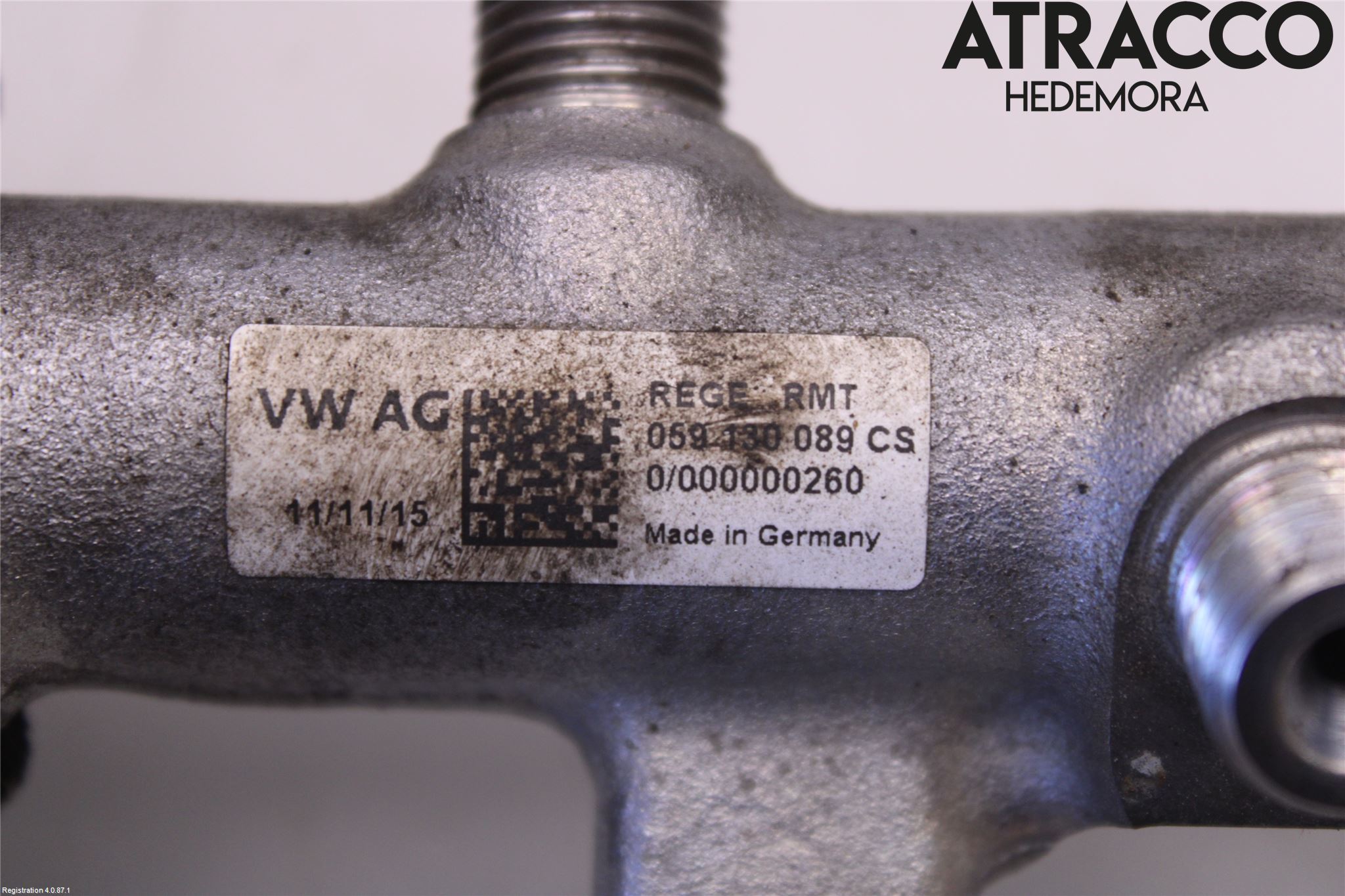 Audi A6 ALLROAD 12-18 Inj. Fuelrail