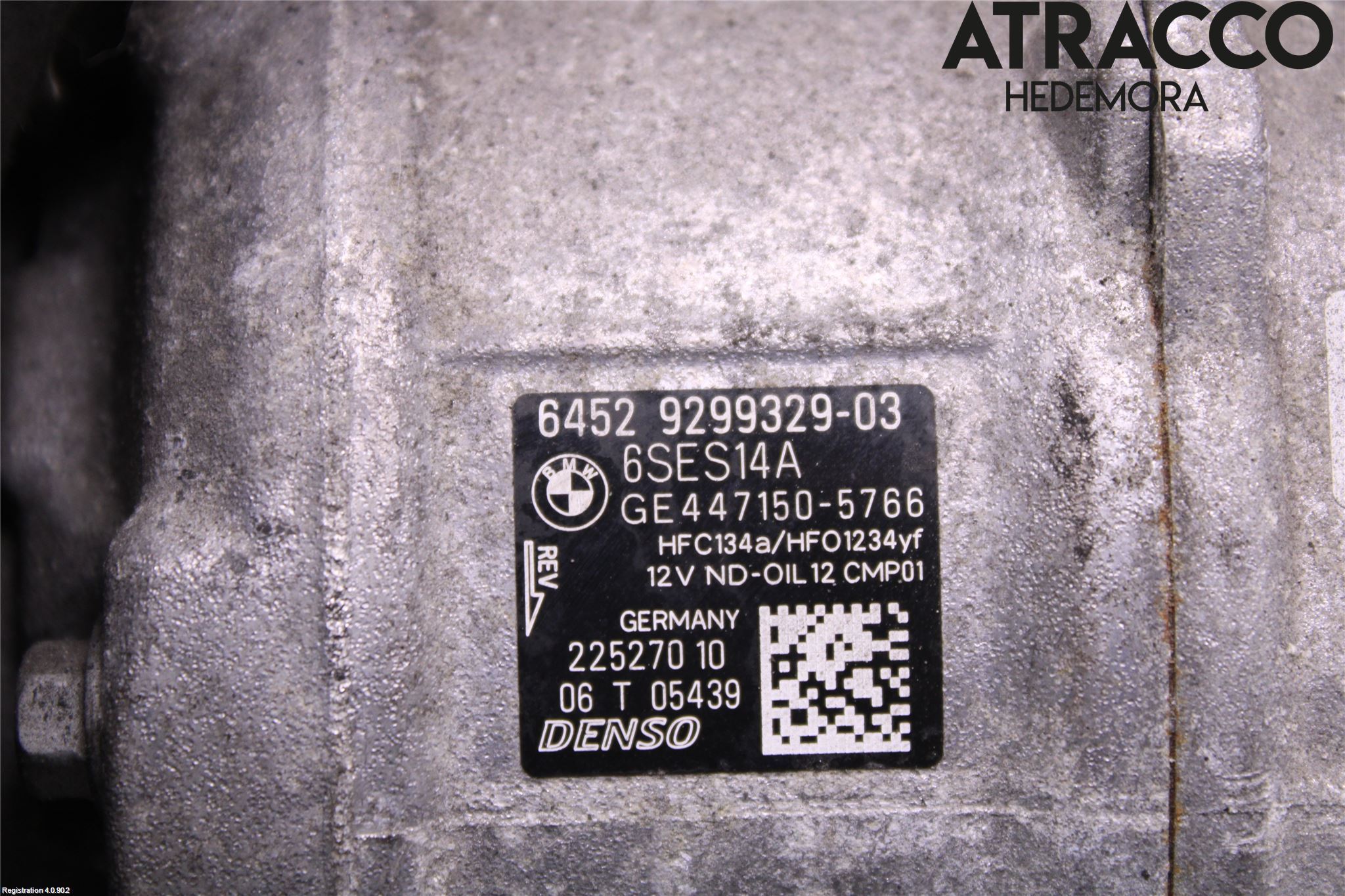 BMW 3 F30/F31/F80 12-19 Ac Kompressor