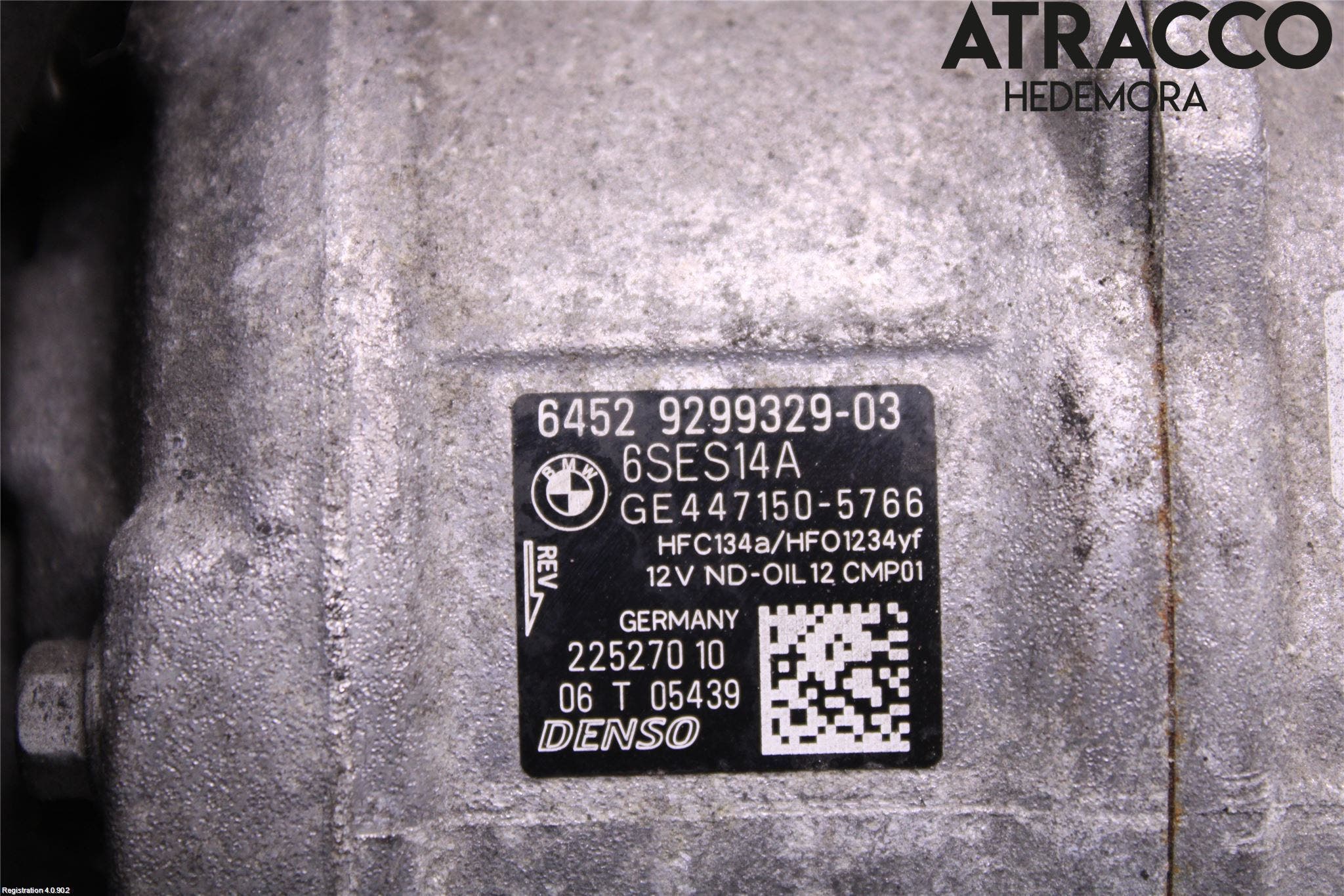 BMW 3 F30/F31/F80 12-19 Ac Kompressor