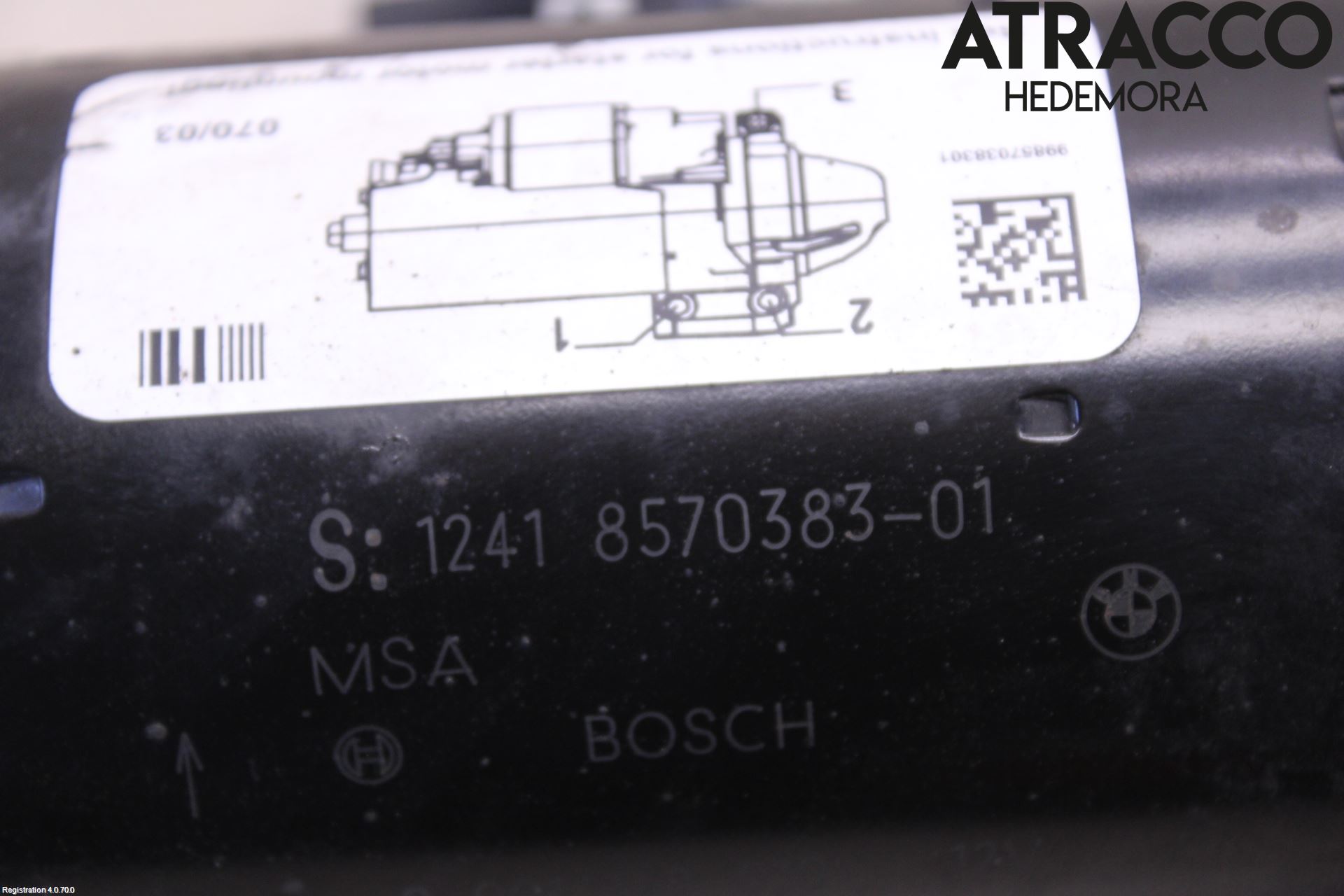 BMW X1 E84 10-15 Startmotor Diesel