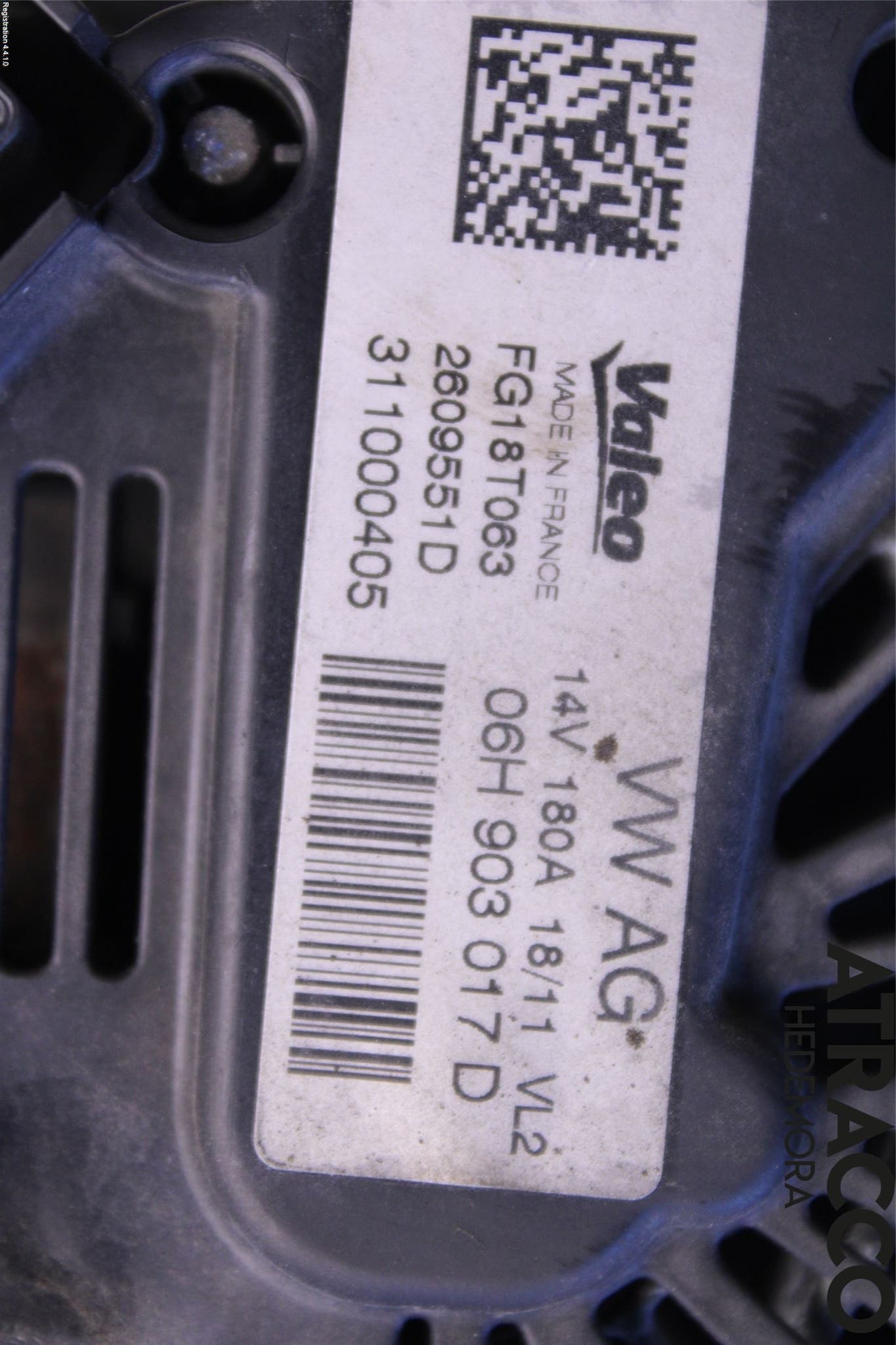 Audi A4/S4 08-11 Generator