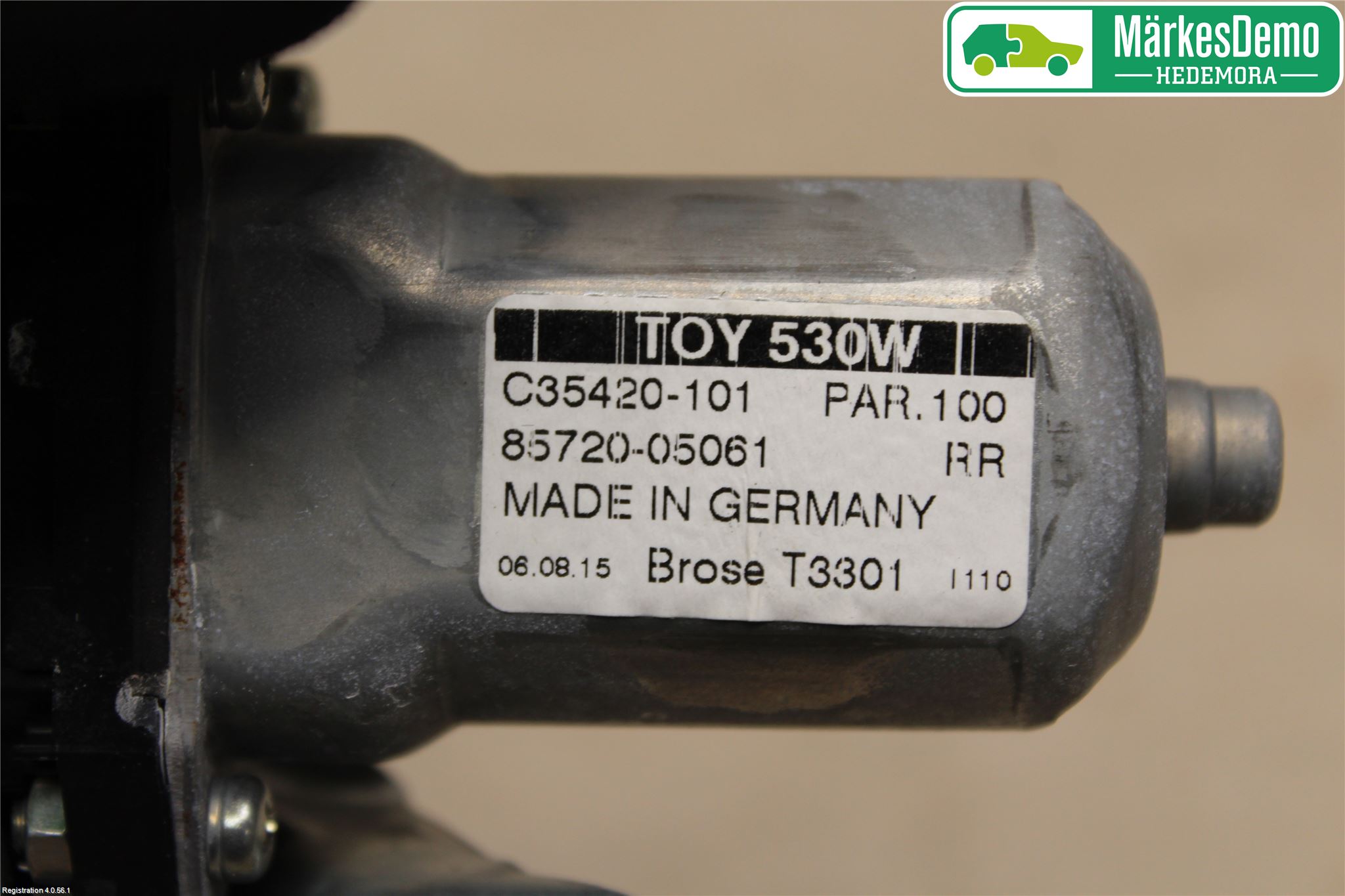 Toyota AVENSIS 16-18 Fönsterhiss El Kompl