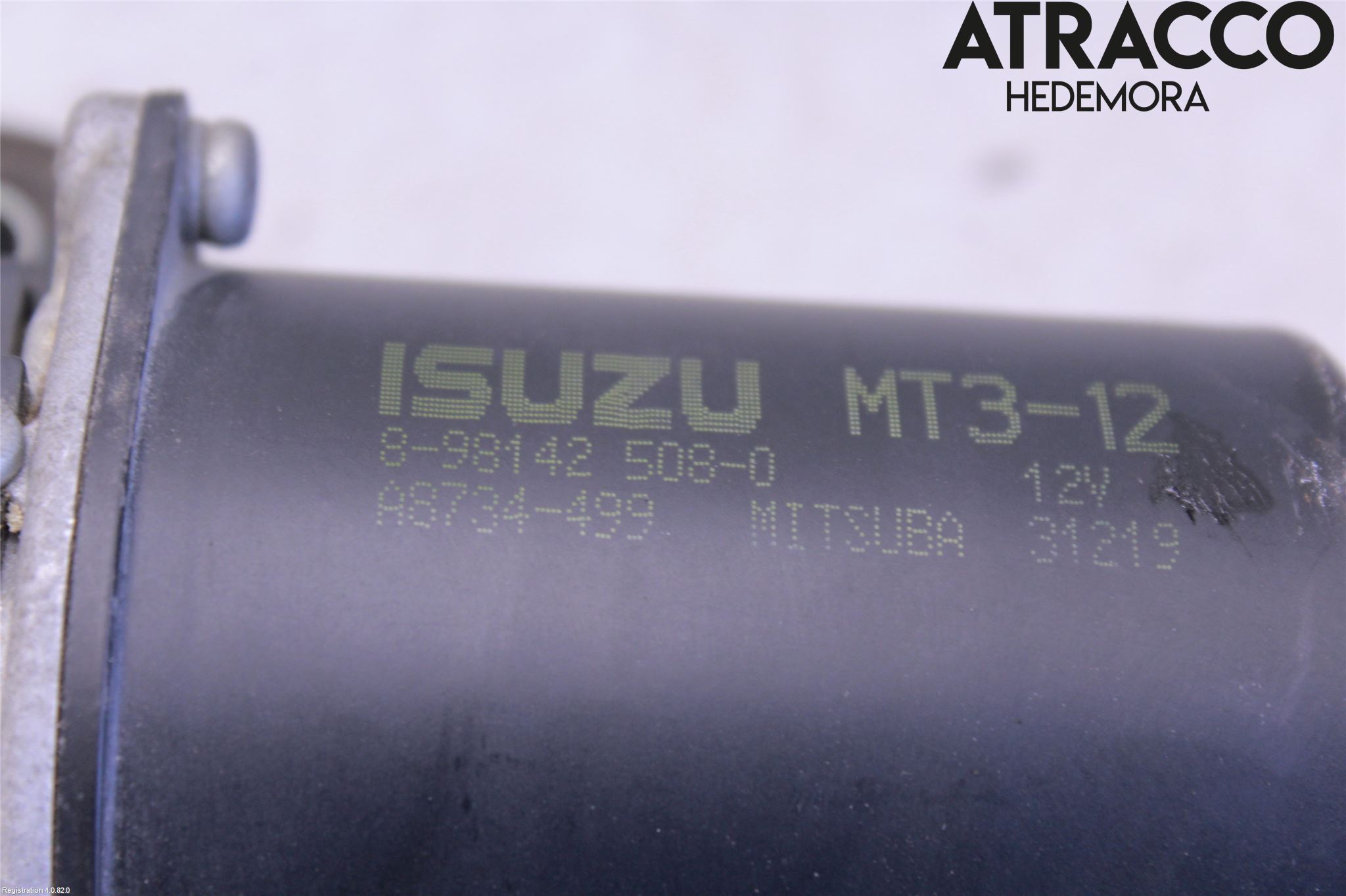 Isuzu D-MAX Torkarmotor Vindruta