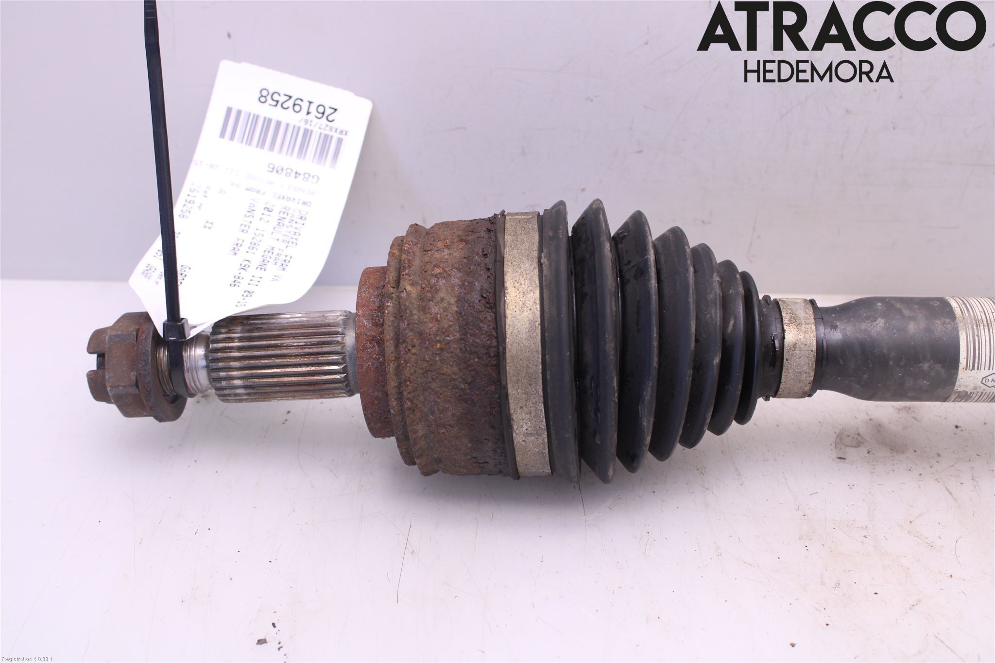 Renault MEGANE III 09-15 Drivaxel Fram Vänster
