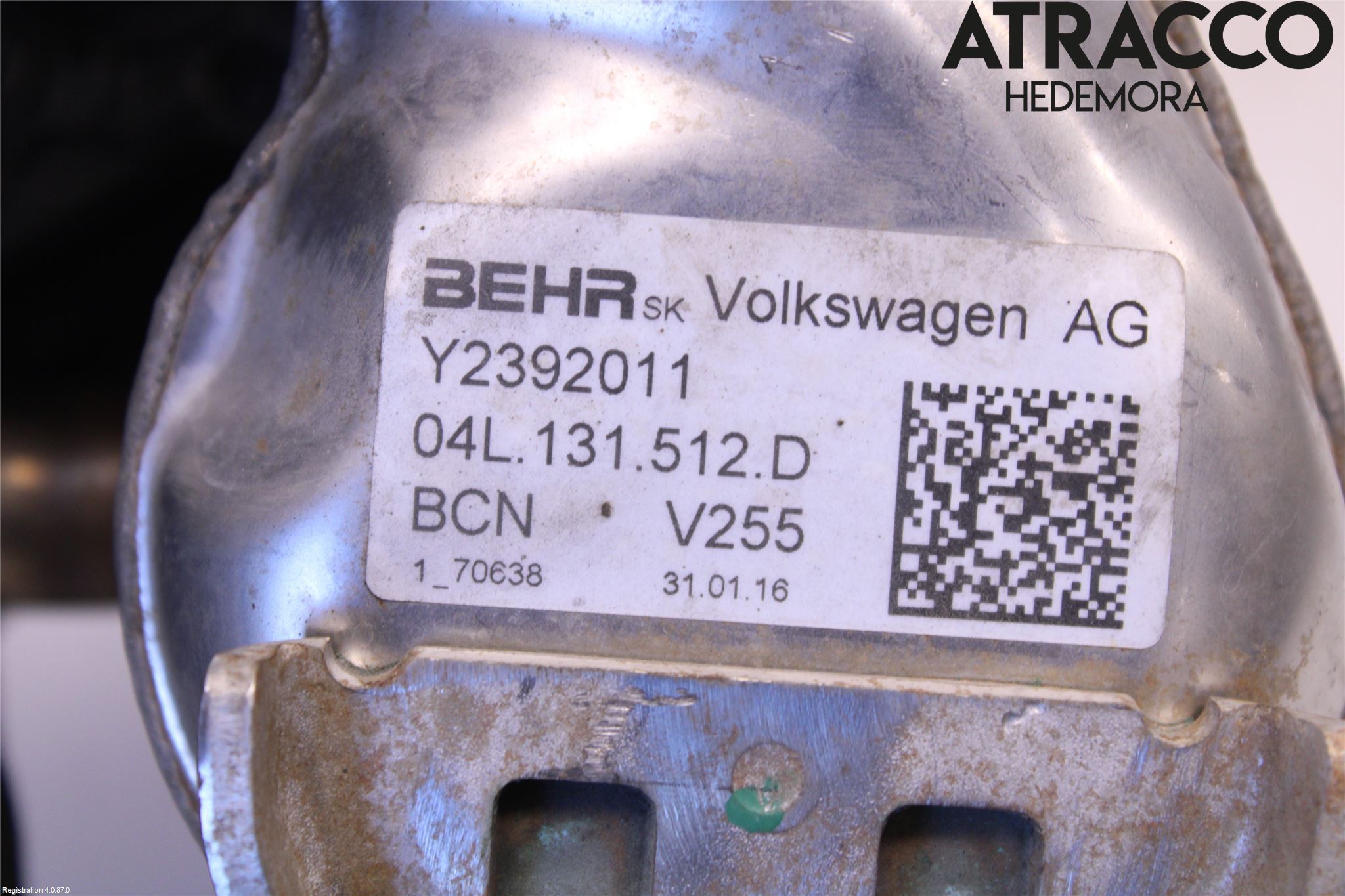 Audi Q3 8U 12-18 Avgaskylare