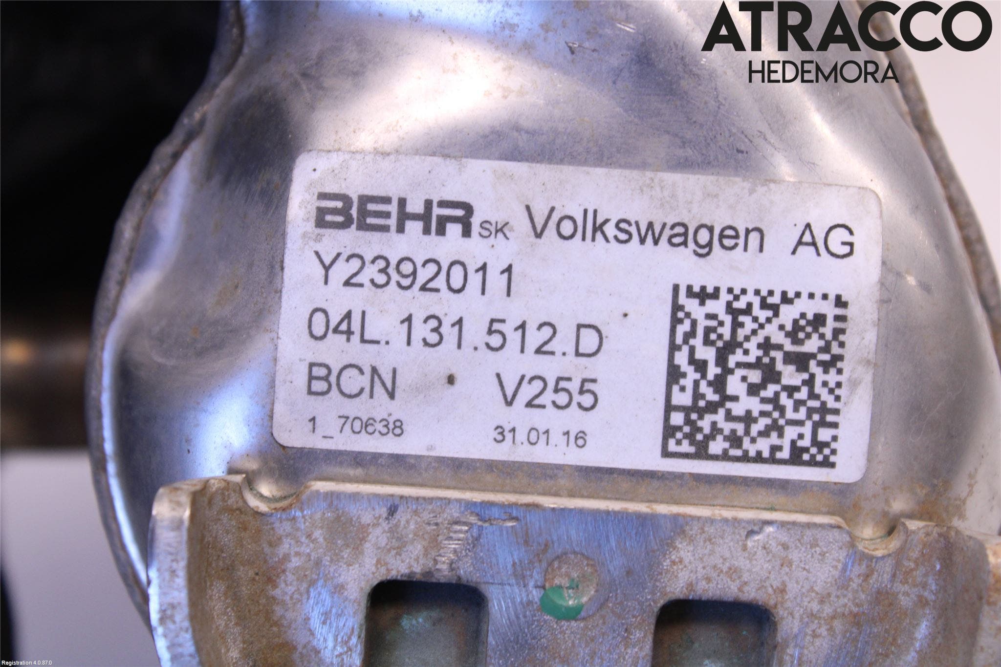 Audi Q3 8U 12-18 Avgaskylare