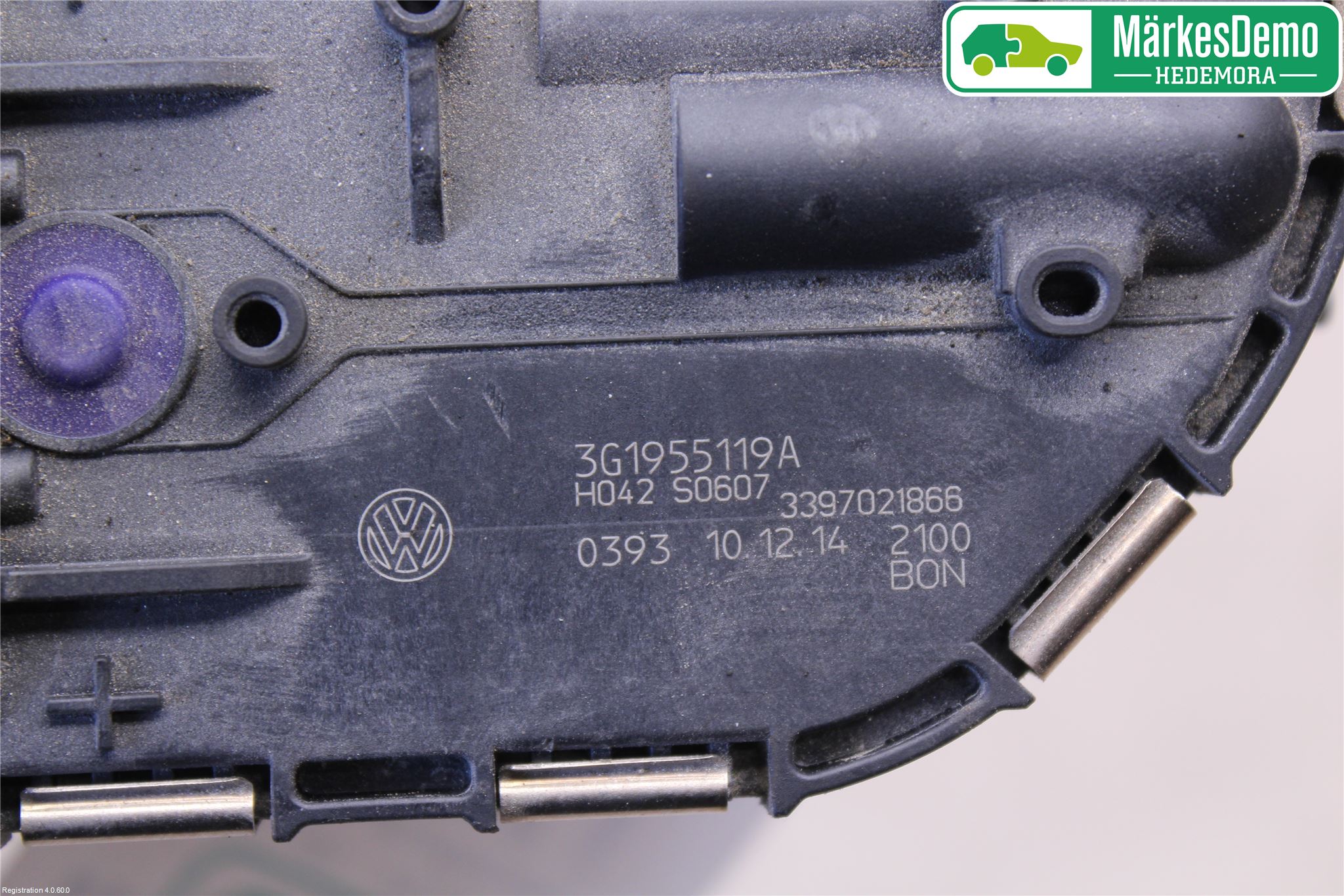 Volkswagen VW PASSAT 15-19 Torkarmotor Vindruta