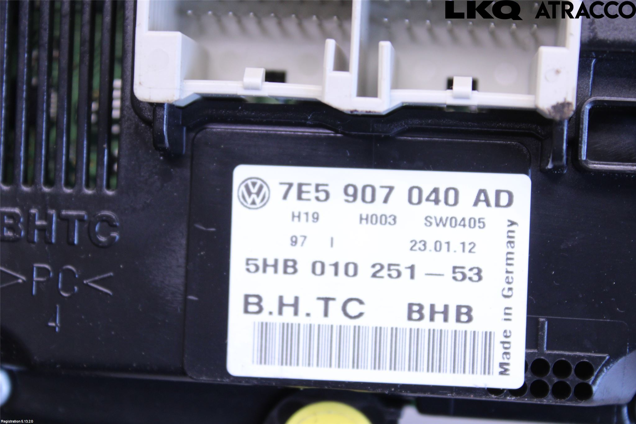 Volkswagen VW TRANSP/CARAVELLE (T5) 04-15 Ac Styrenhet Ac Manöveren