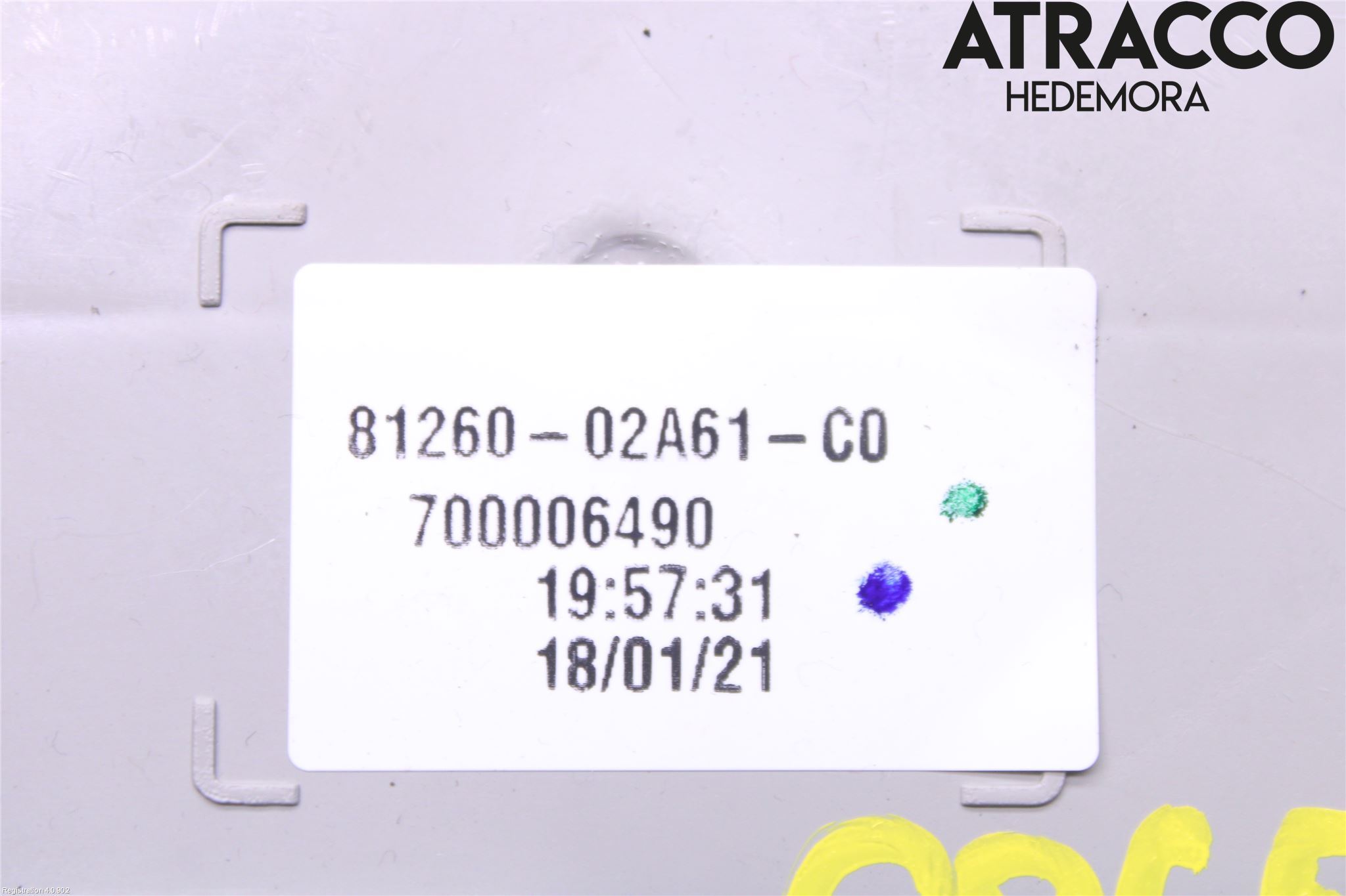 Toyota COROLLA 19- Innerbelysning