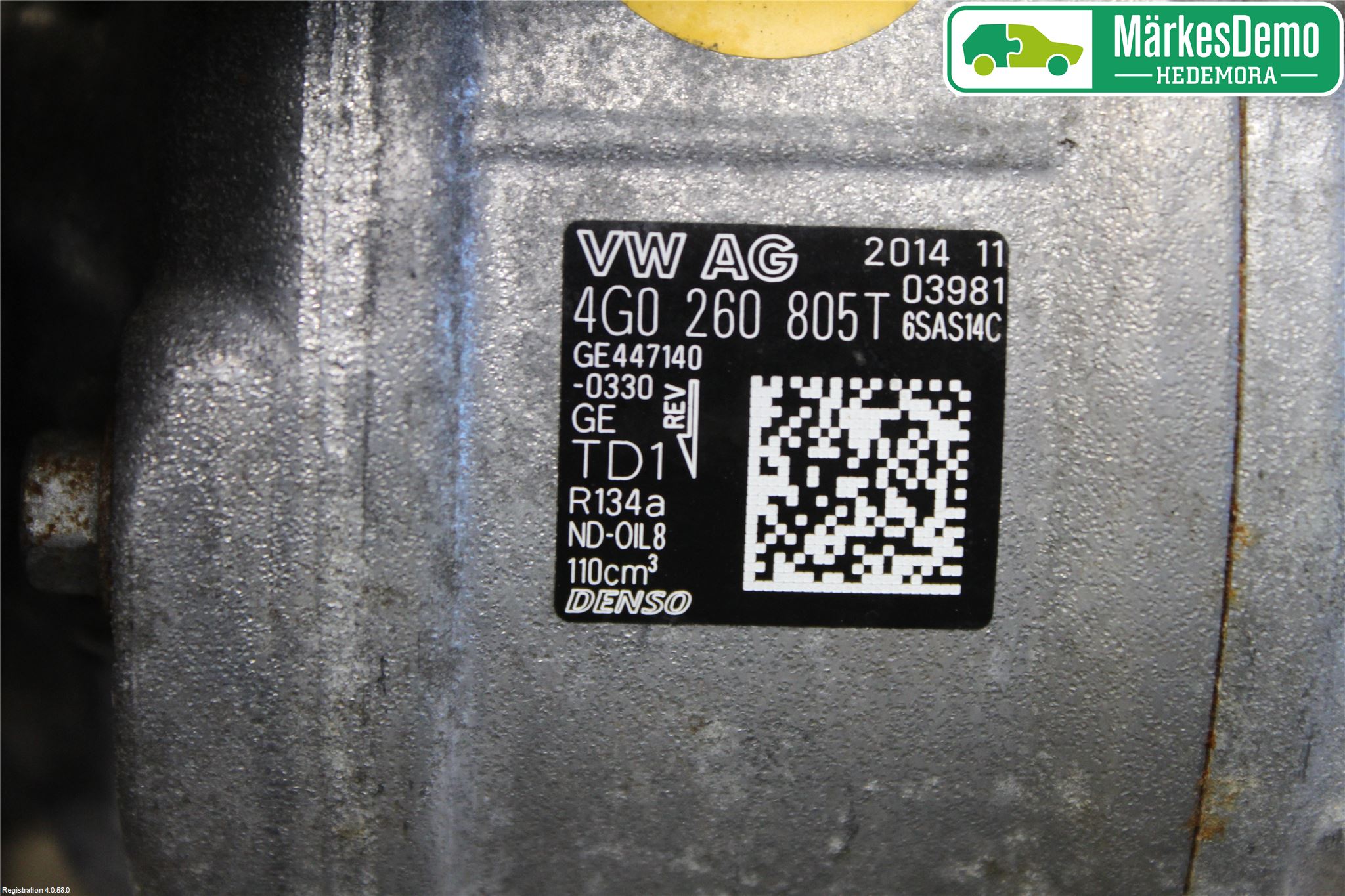 Audi A6/S6 4G 11-18 Ac Kompressor