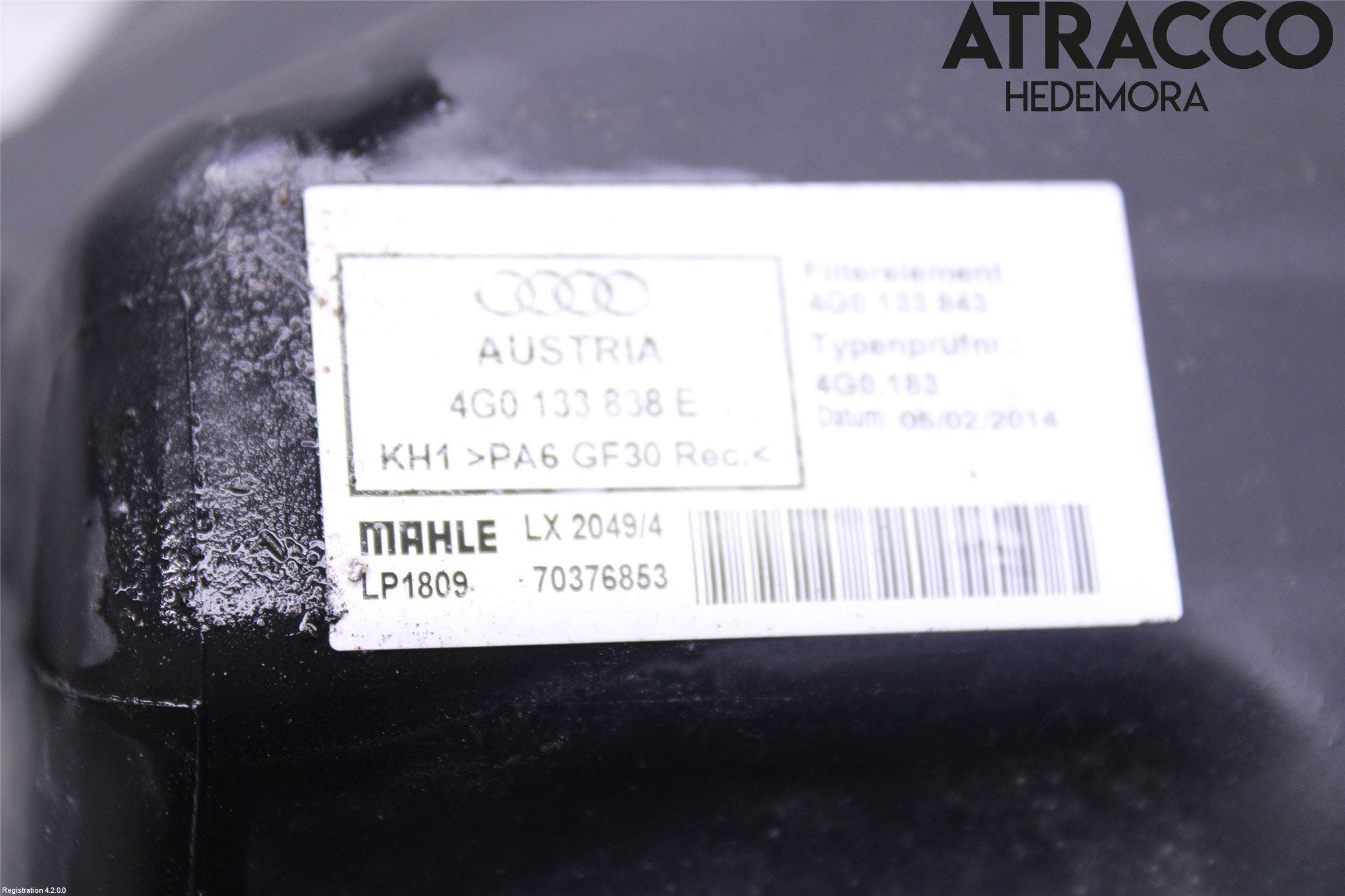 Audi A7/S7 4G 11-17 Luftrenare
