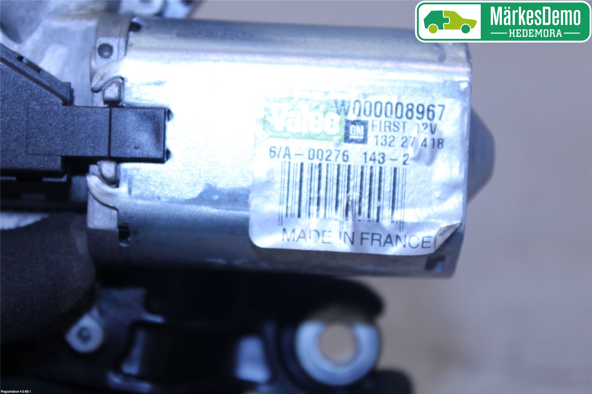 Opel INSIGNIA 09-16 Torkarmotor Baklucka