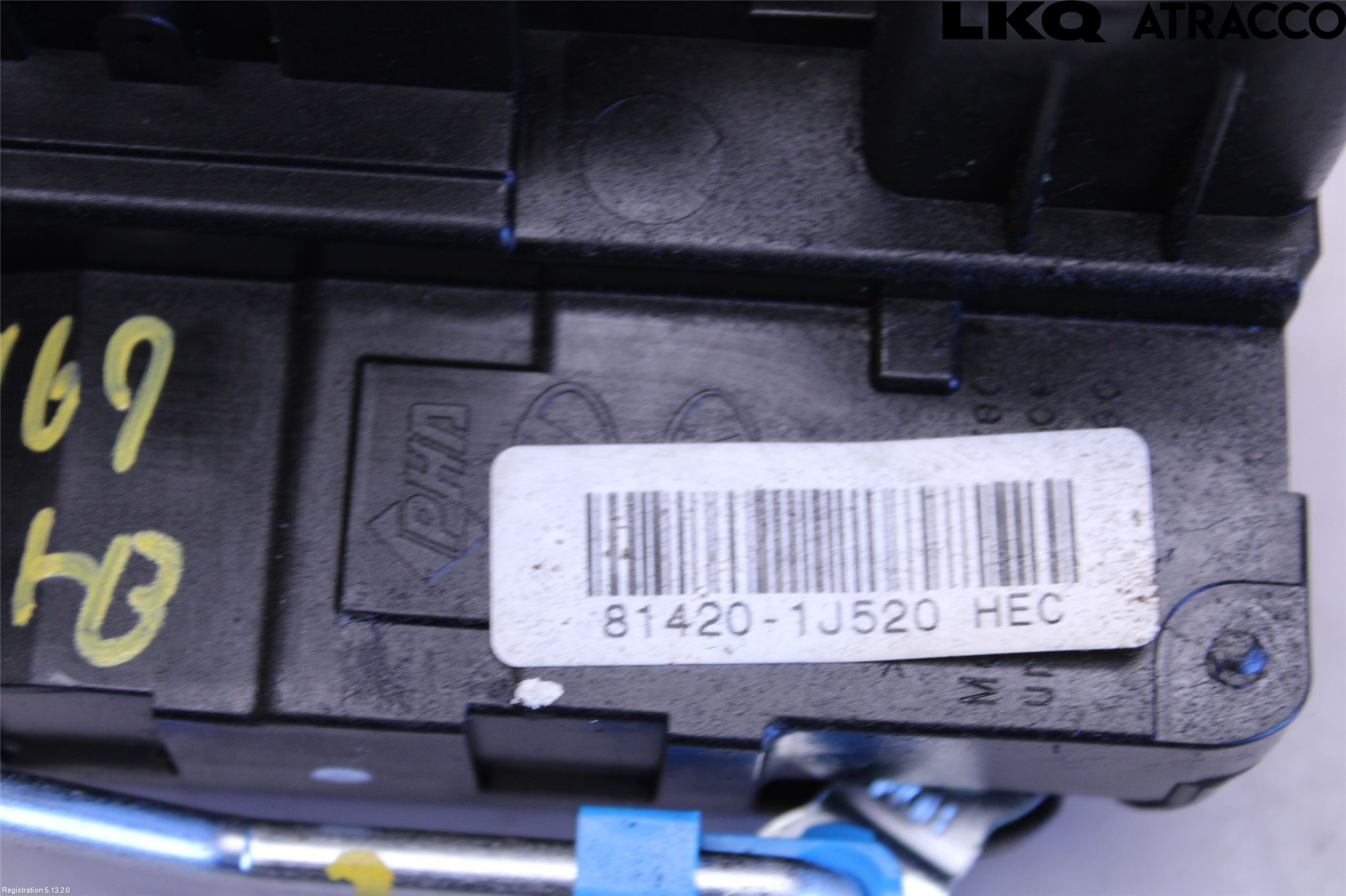 Hyundai i20 PB 09-14 Låskista-Dörrlås