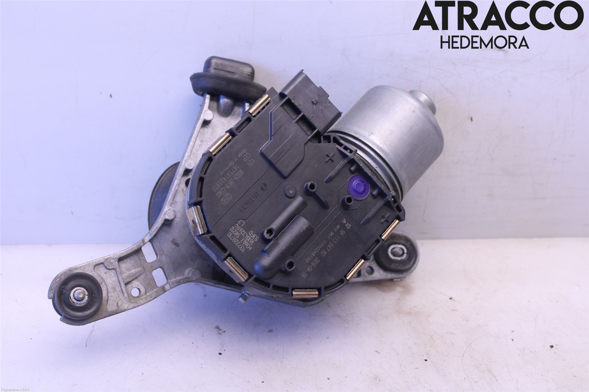 Citroen C4 GRAND PICASSO 14-18 Torkarmotor Vindruta