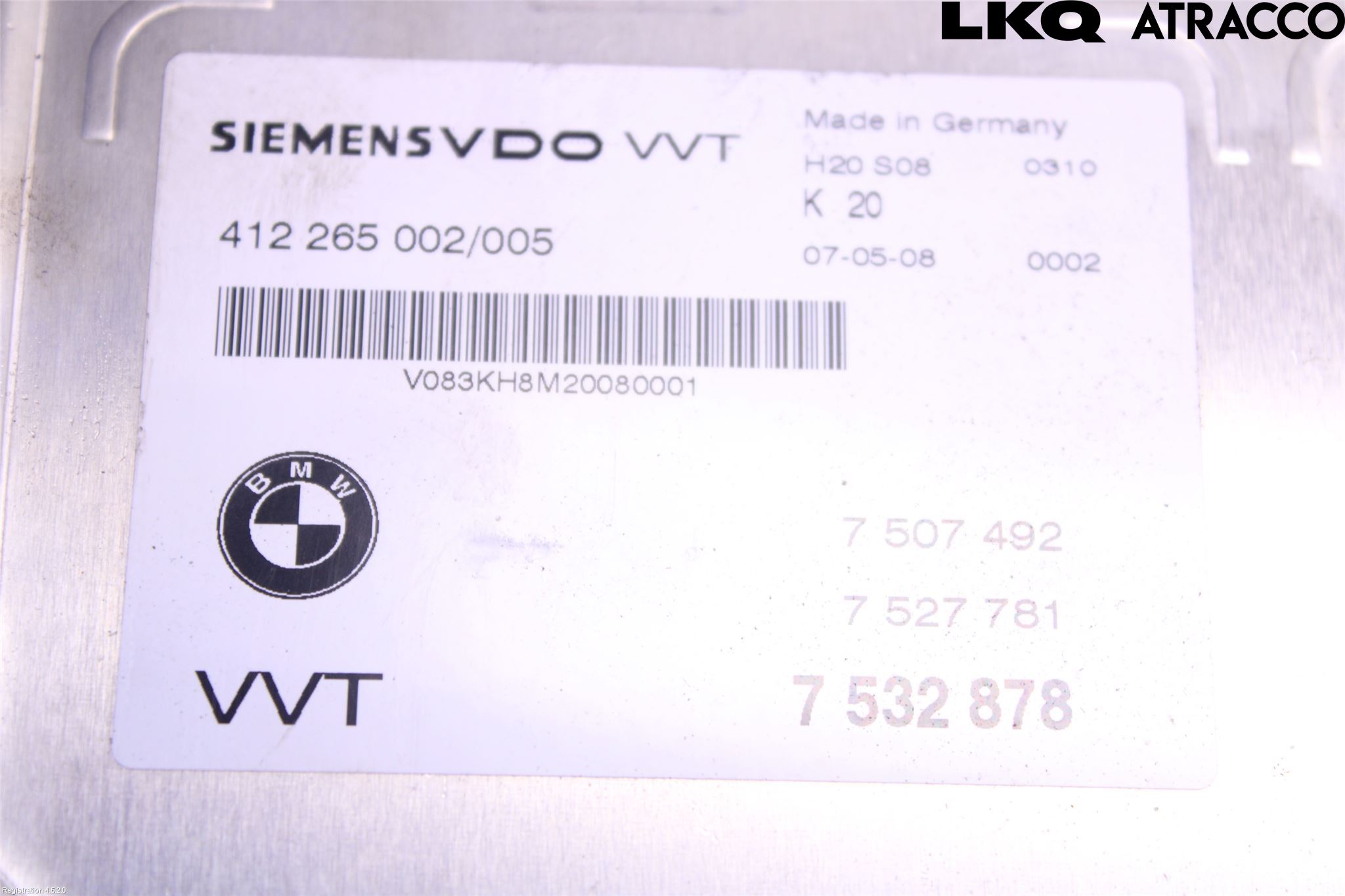 BMW 7 E65/66    00-08 Styrenhet Övrigt