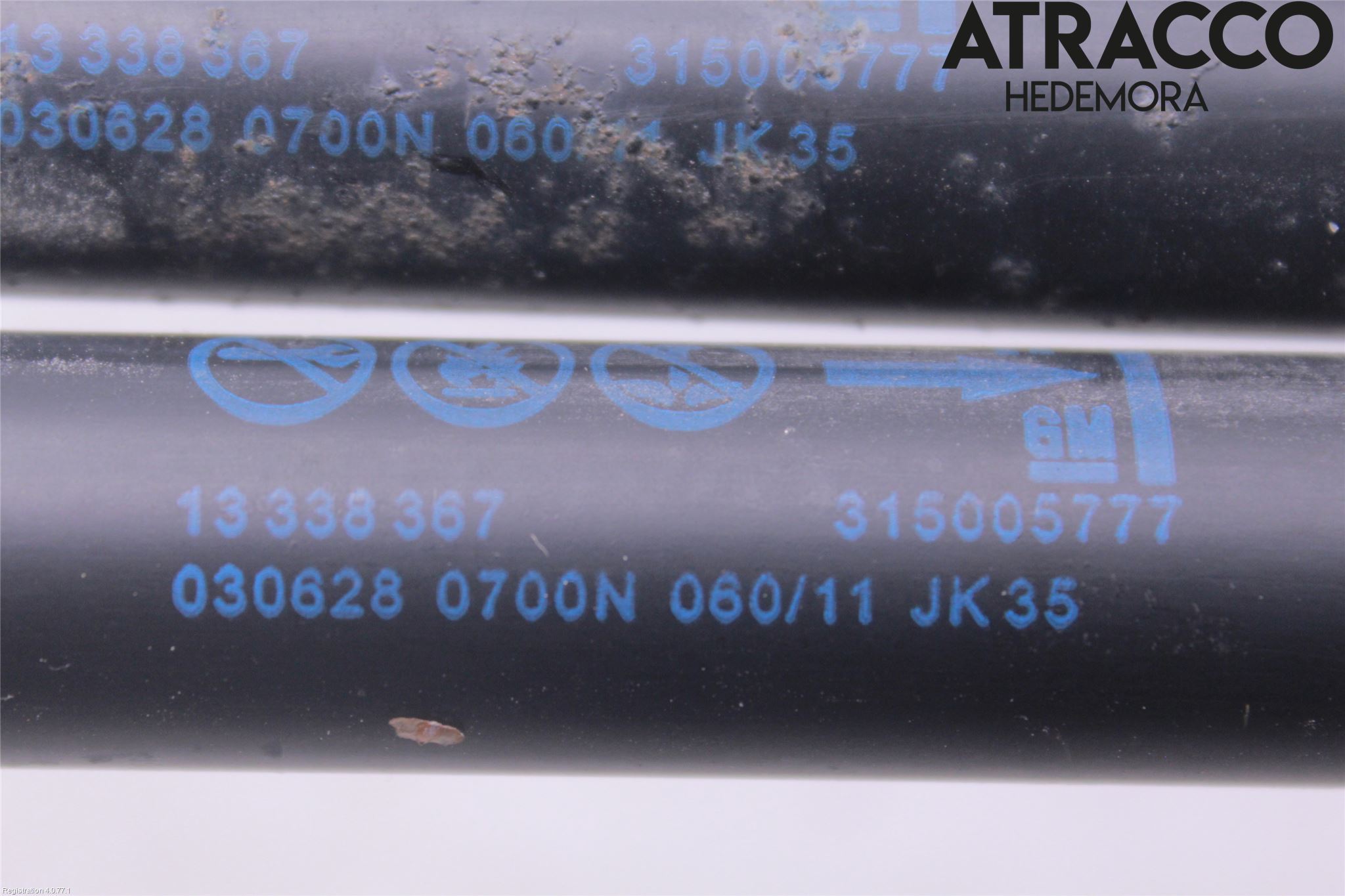 Opel MERIVA B 10-17 Gasfjäder Baklucka