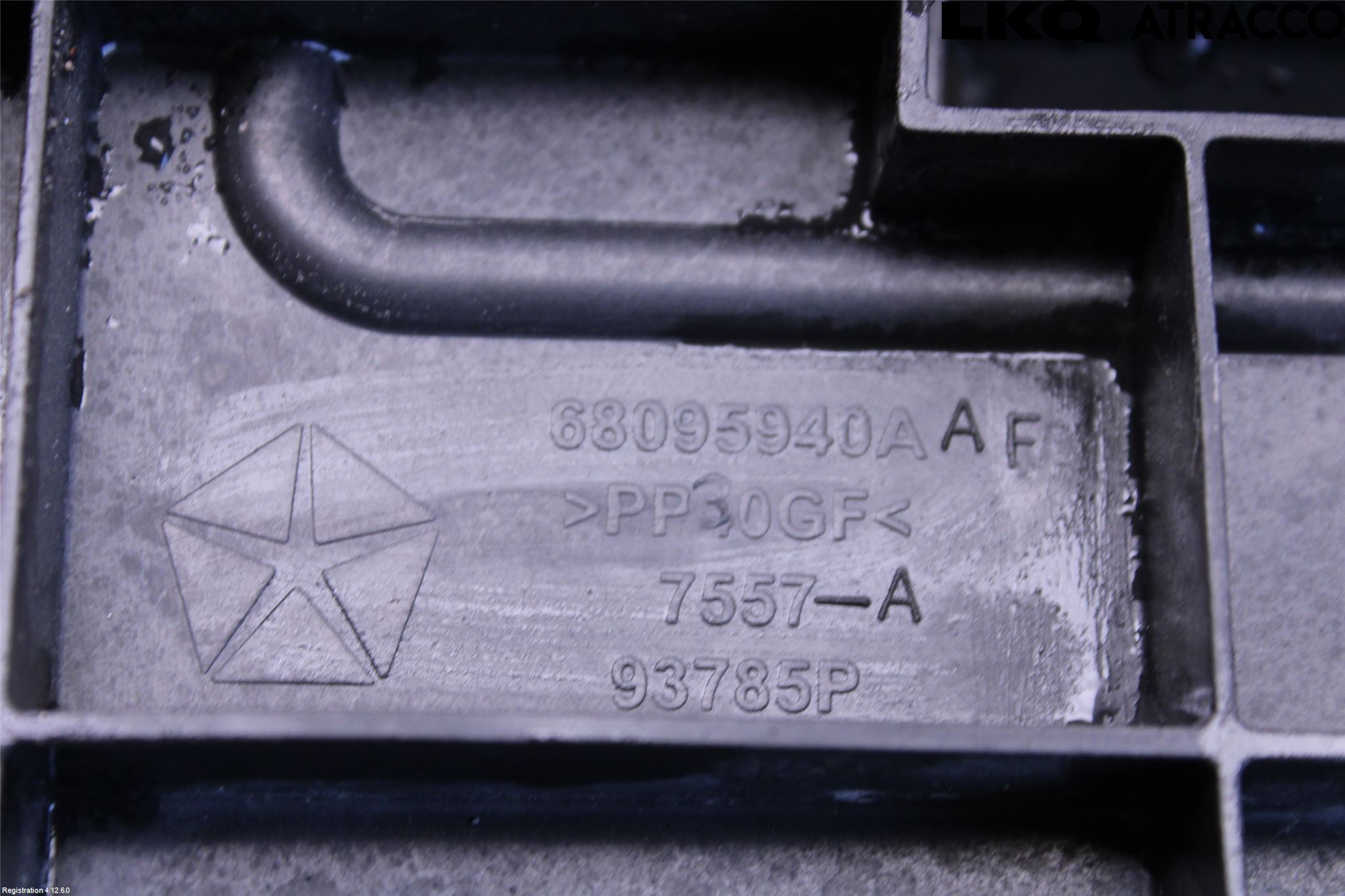 Dodge PICK UP RAM 81- Batterilåda-Fäste-Hållare