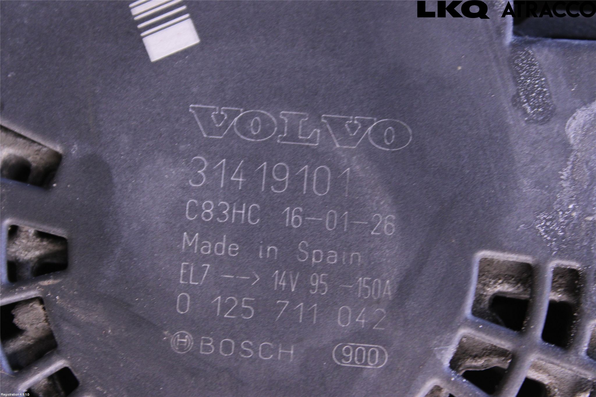 Volvo V60 14-18 Generator