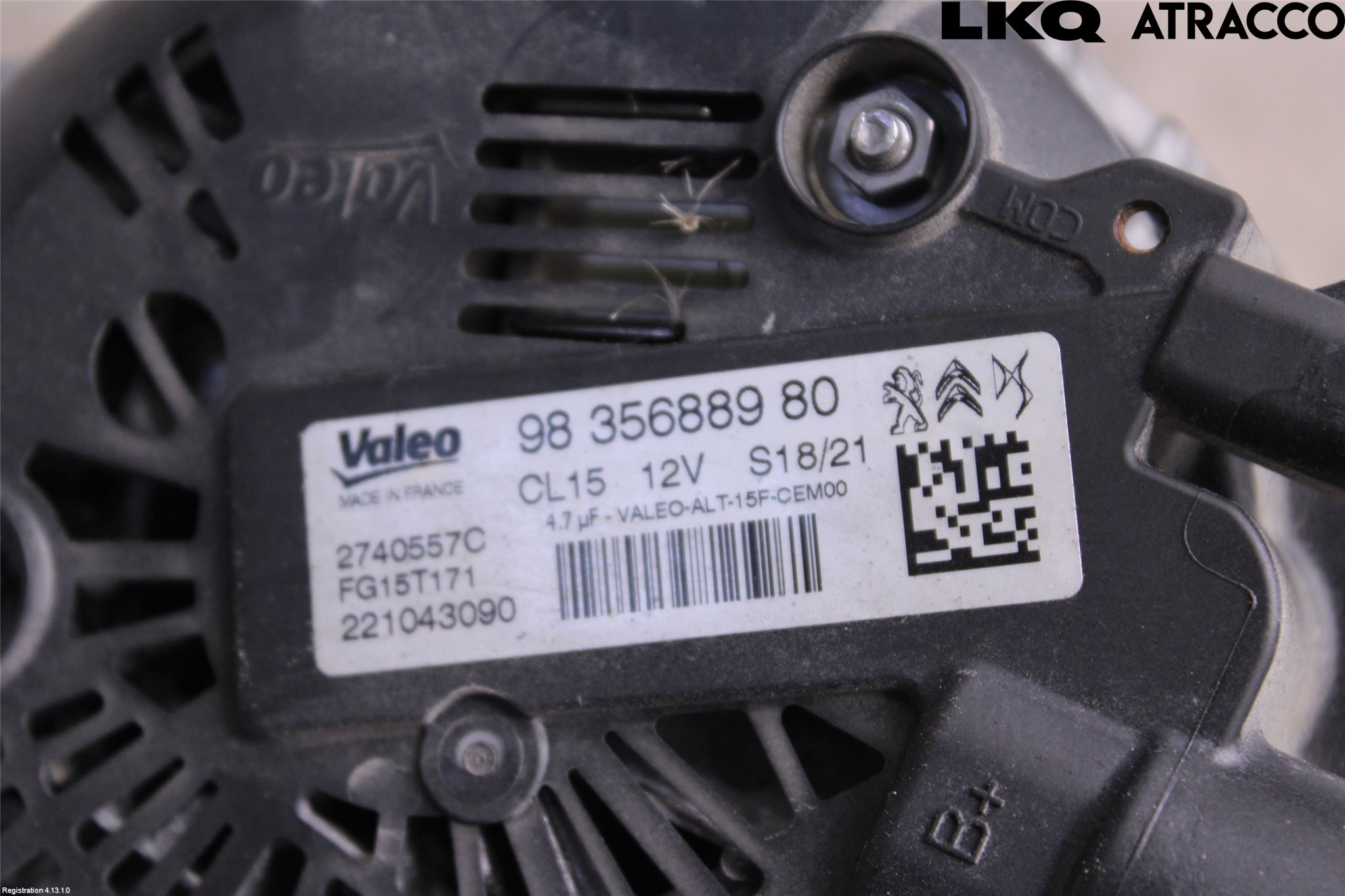 Peugeot 2008/E-2008 20- Generator