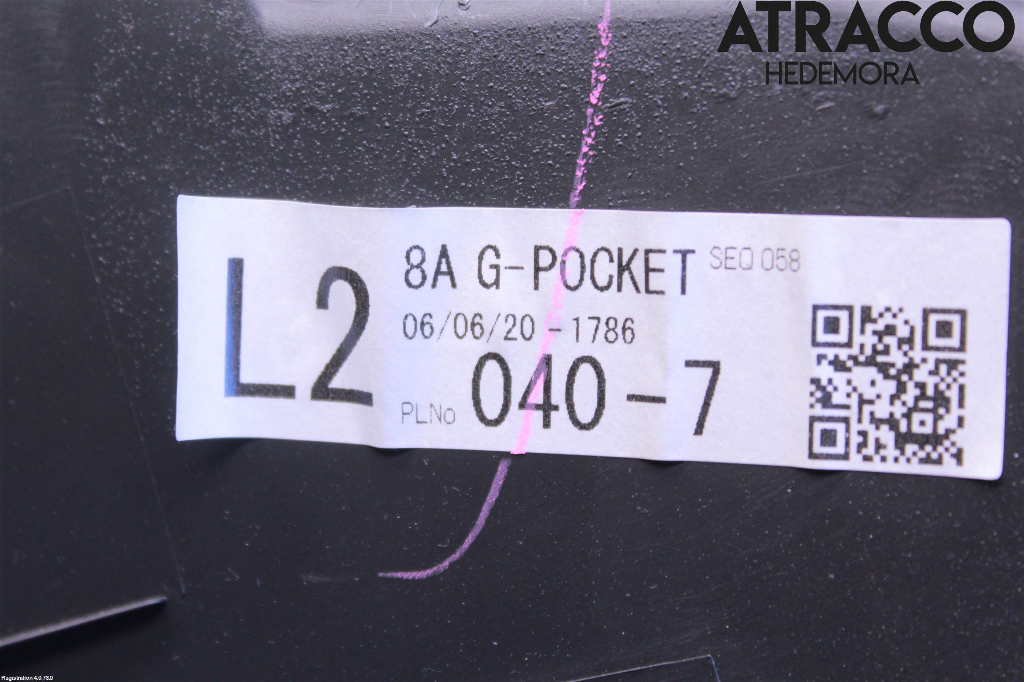 Subaru IMPREZA II  06-07 Handskfack