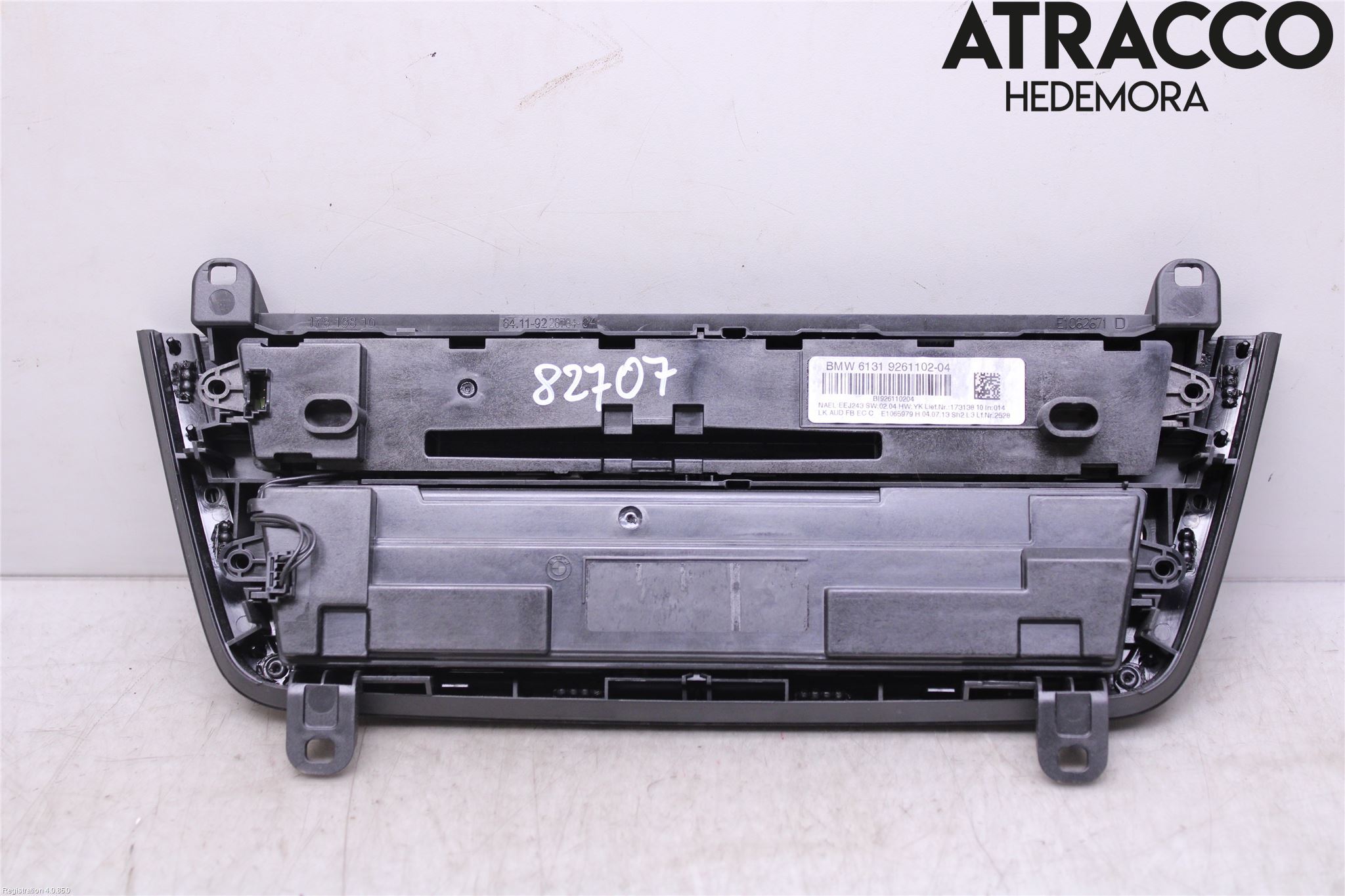 BMW 3 F30/F31/F80 12-19 Ac Styrenhet Ac Manöveren