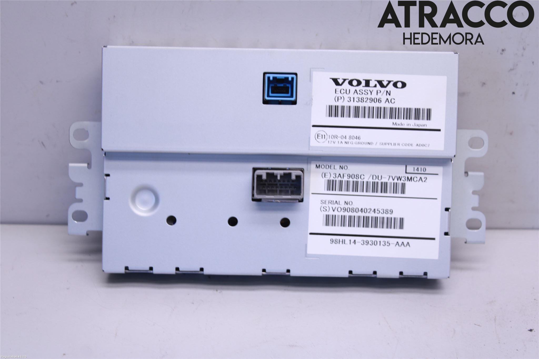 Volvo V70 14-16 Cd Radio - Multimediapanel
