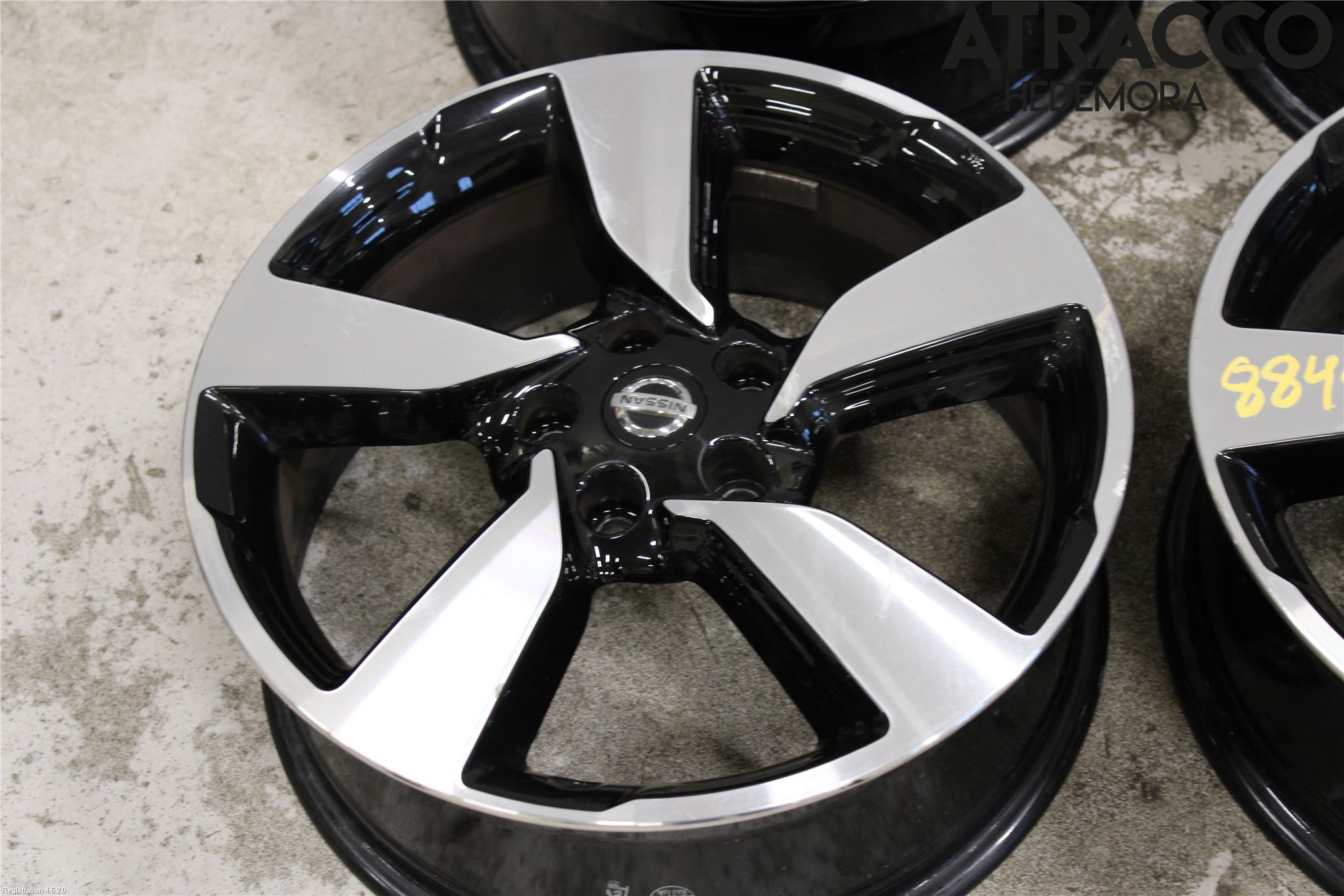 Nissan QASHQAI 14-17 Fälgsats Aluminium