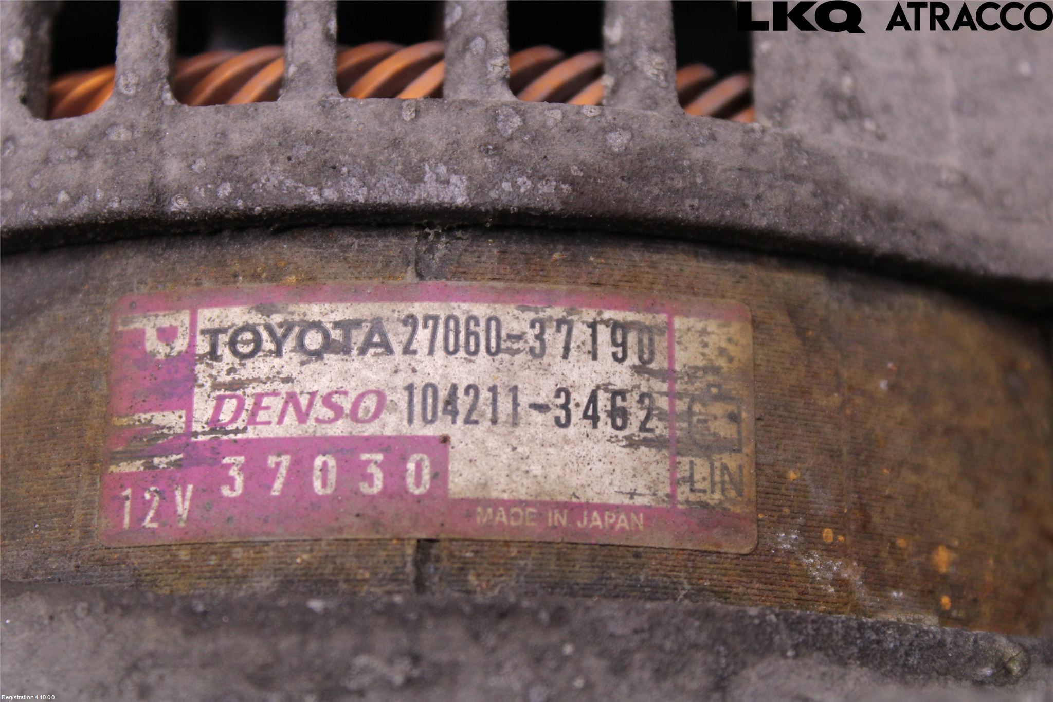 Toyota RAV4 13-18 Generator