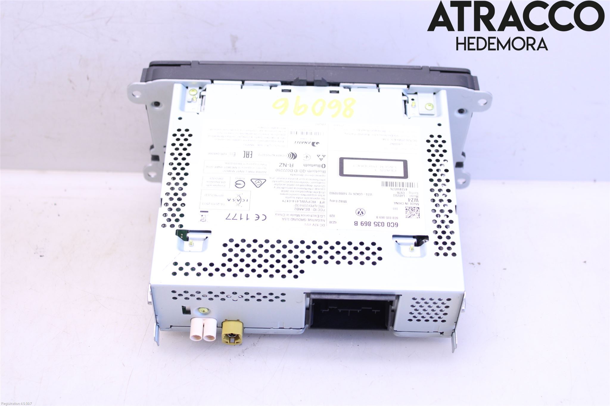 Volkswagen VW POLO 10-17 Cd Radio - Multimediapanel