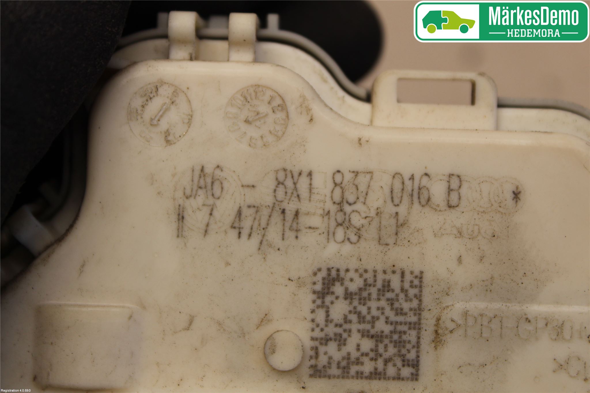 Audi A3/S3 8V 13-20 Låskista-Dörrlås