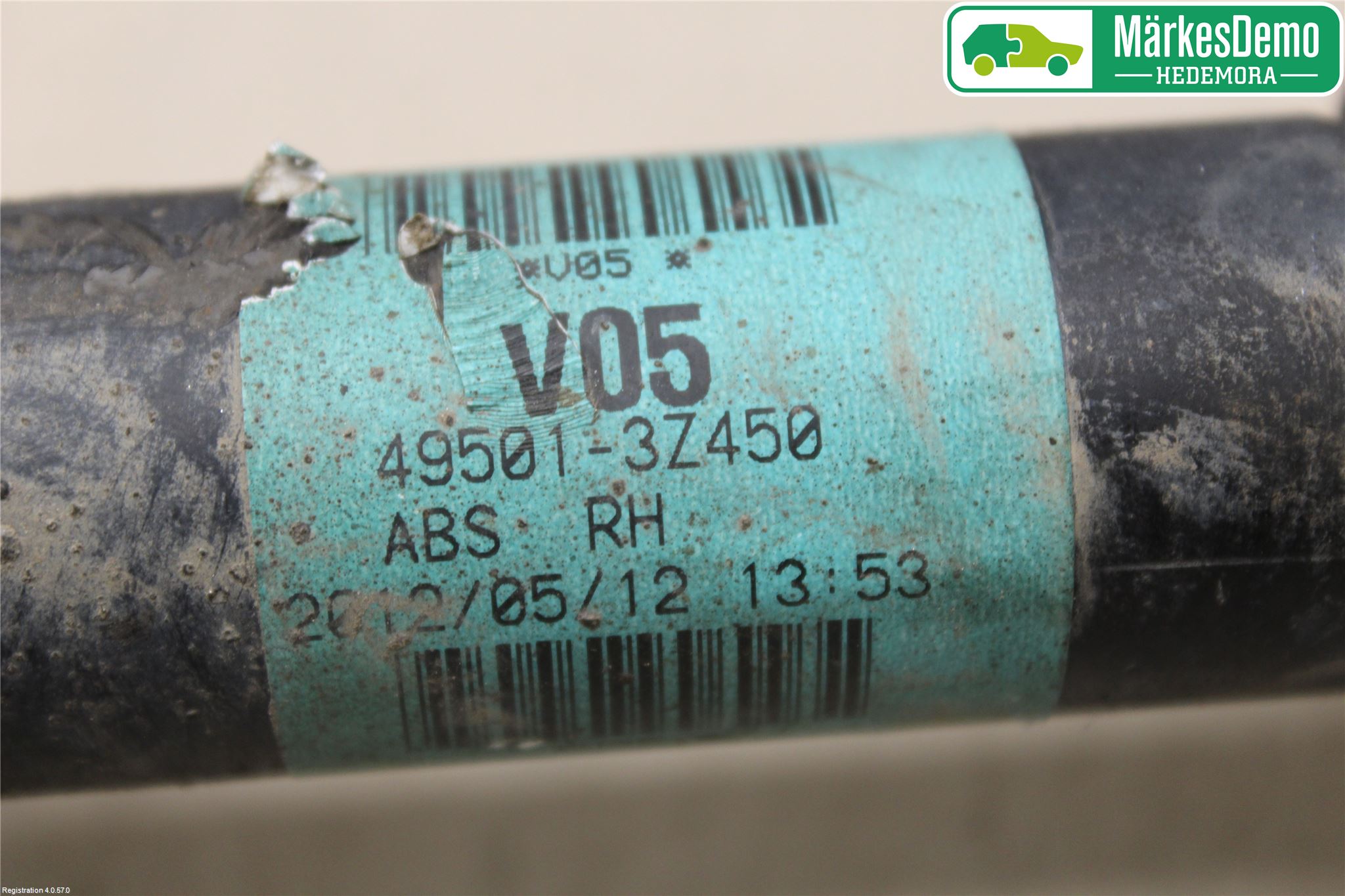 Hyundai i40 08-15 Drivaxel Fram Höger