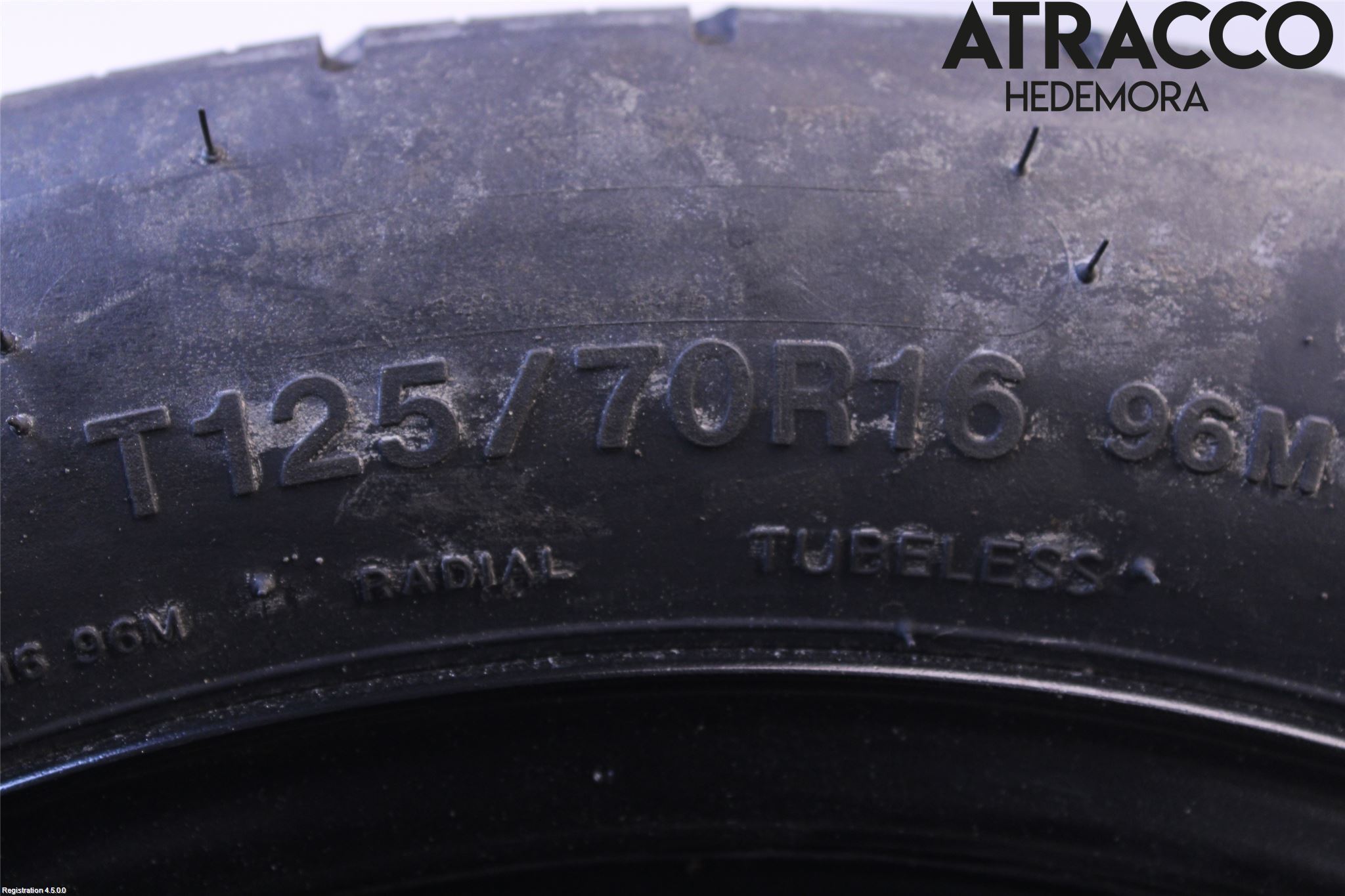 Volkswagen VW GOLF VI 09-13 Hjul Reservhjul Minityp