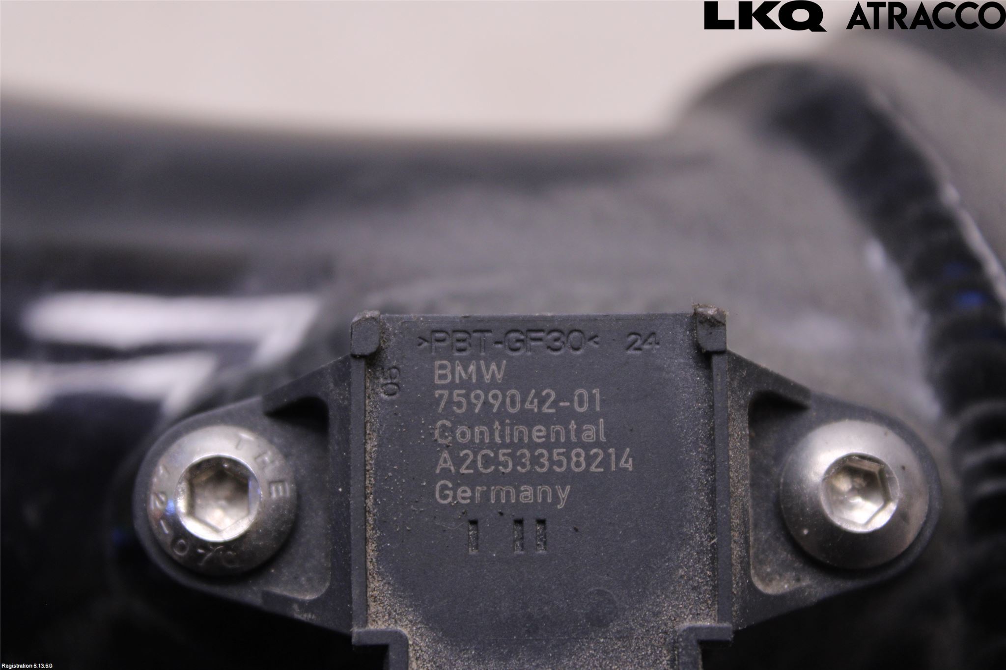 BMW 4 F32/F33/F82/F83 13-20 Laddluft-Intercoolerrör