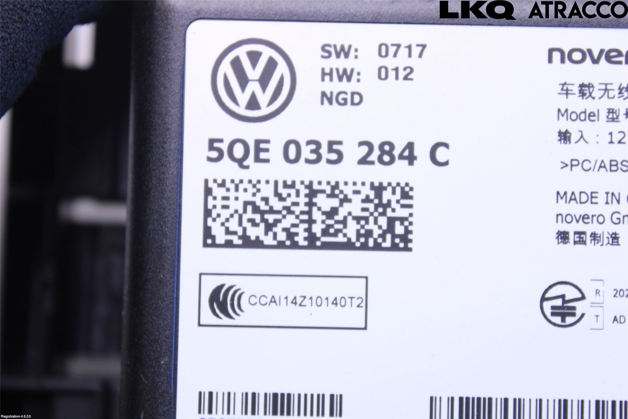 Volkswagen VW PASSAT 15-19 Styrenhet Övrigt