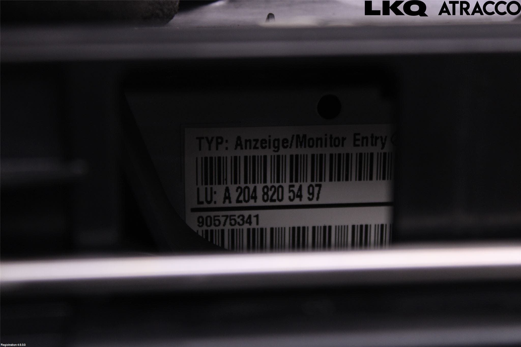 Mercedes-Benz MB C-KLASS (W204) 07-15 Multifunktionsdisplay