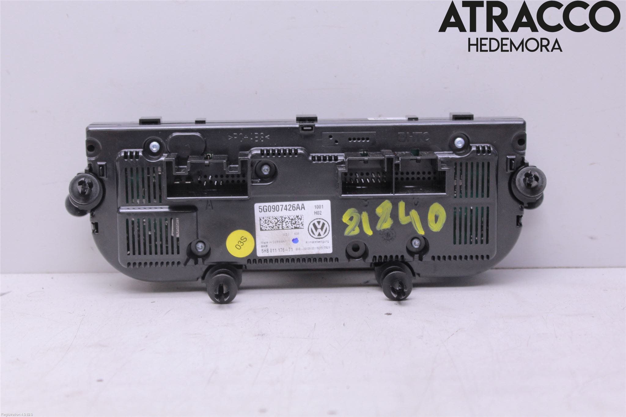 Volkswagen VW GOLF SPORTSVAN 15-20 Ac Styrenhet Ac Manöveren