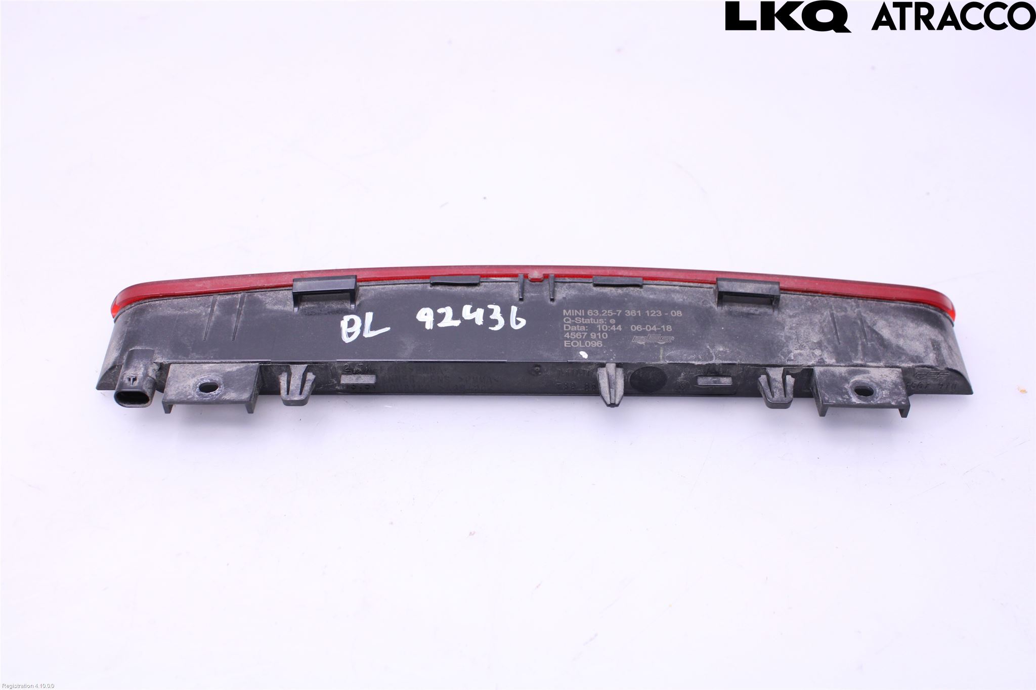 Mini COUNTRYMAN F60 17-23 Bromsljus Bakruta