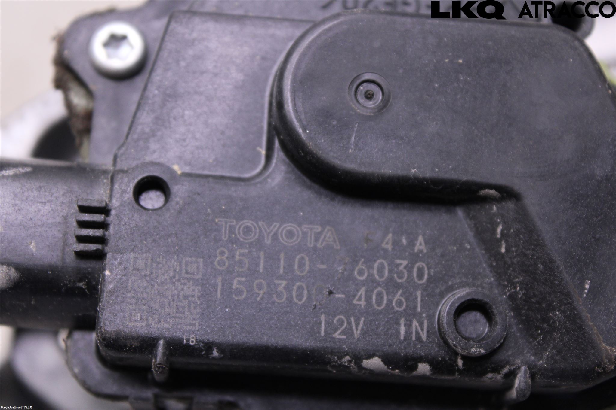 Lexus CT 200h Torkarmotor Vindruta