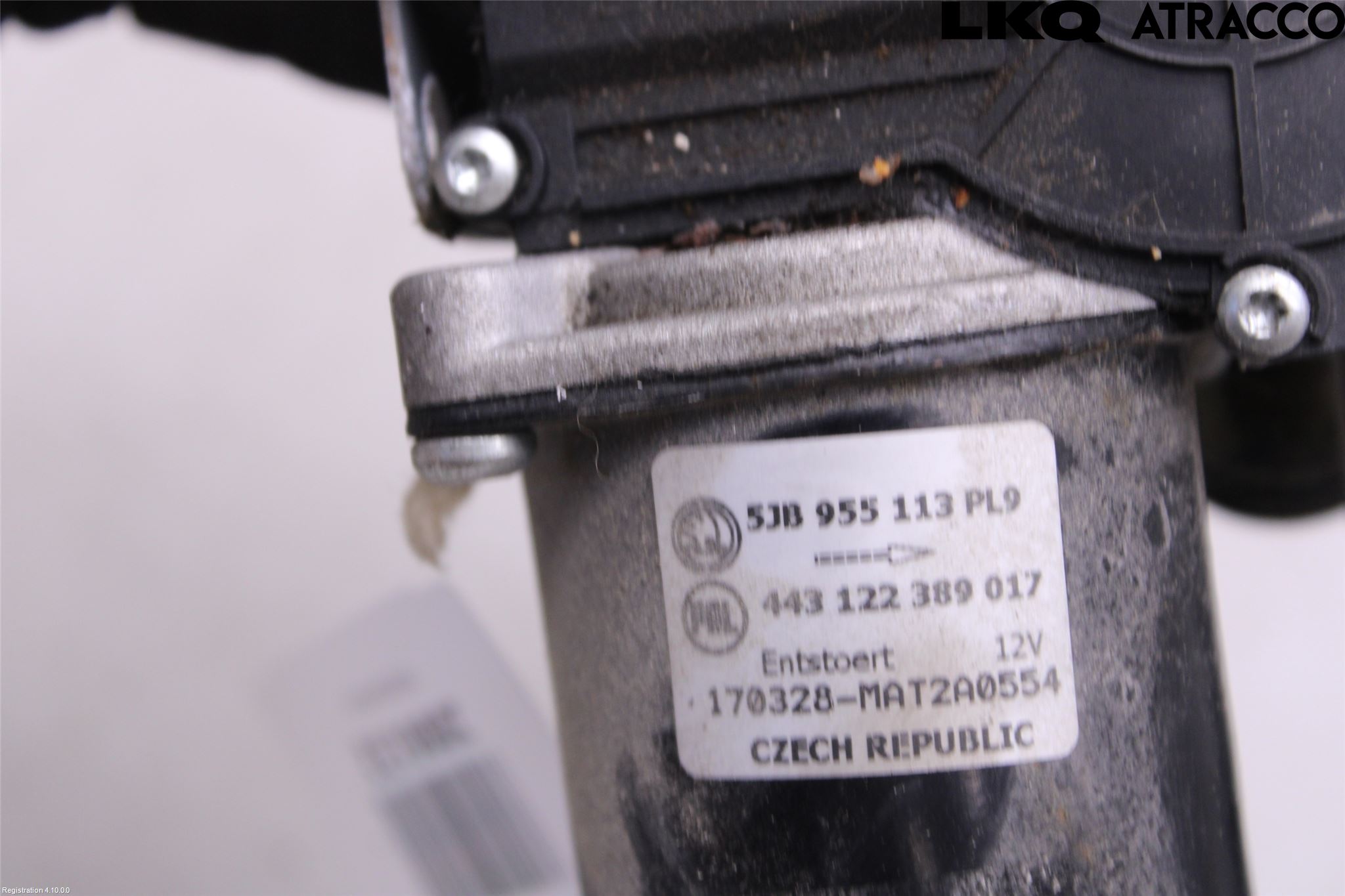 Skoda FABIA 15-21 Torkarmotor Vindruta