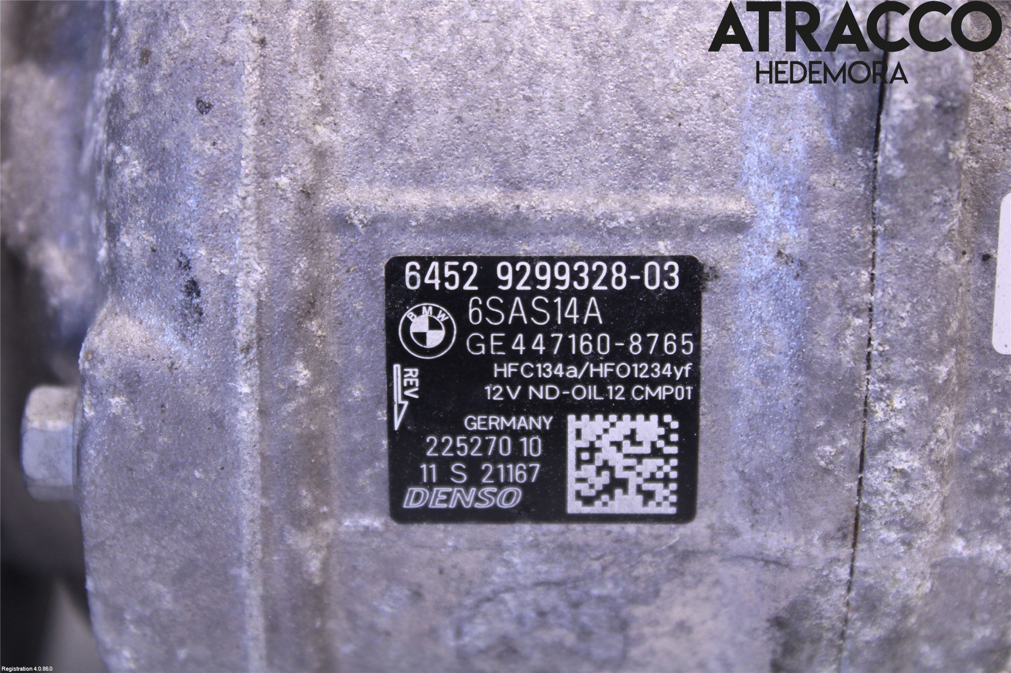 BMW 1 F20/F21 11-19 Ac Kompressor