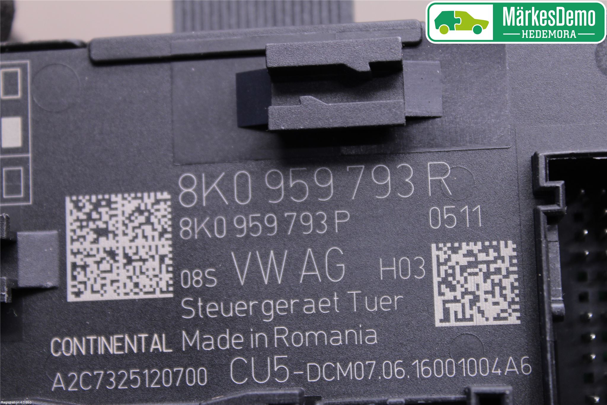 Audi Q5 09-16 Styrenhet Dörr