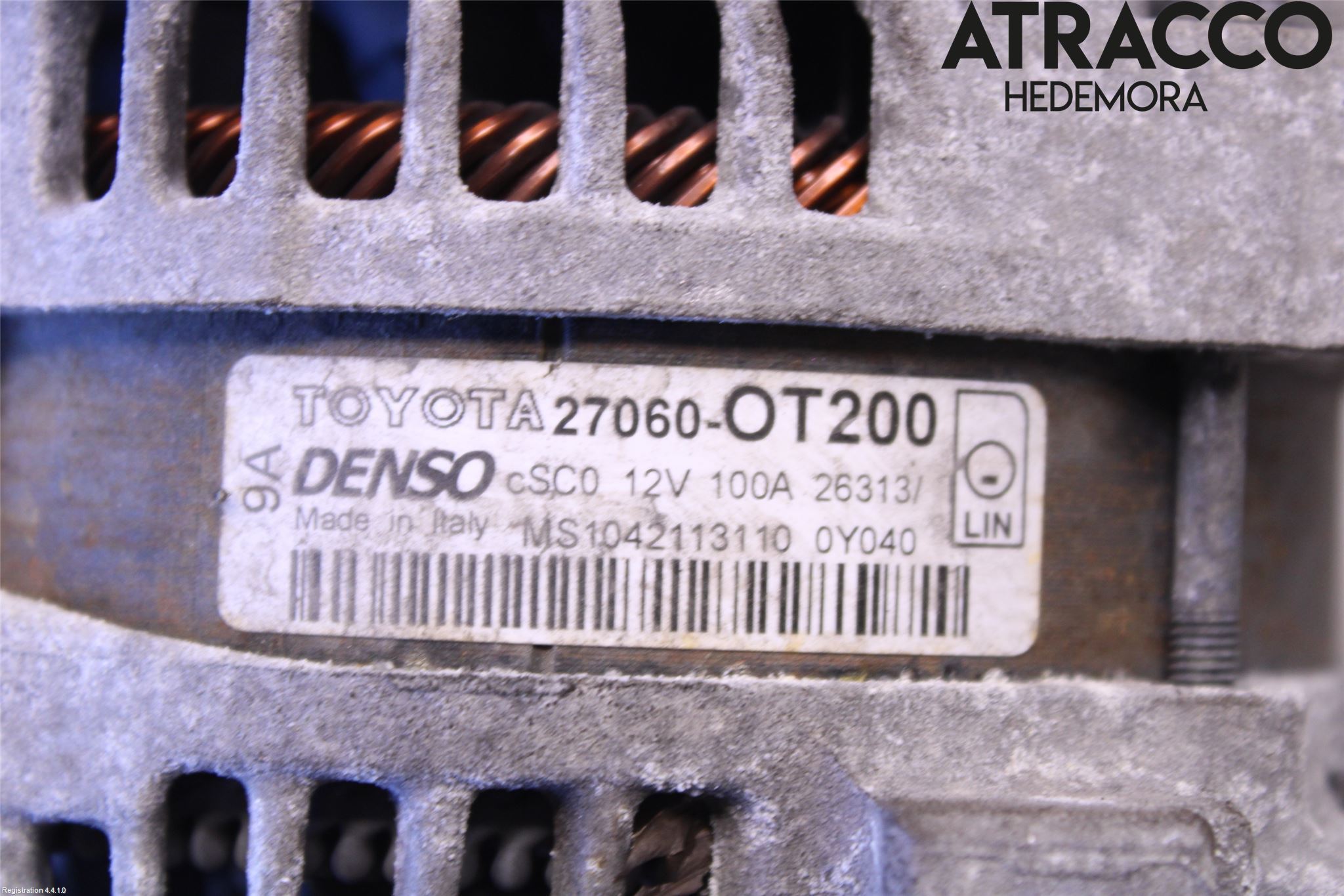 Toyota AURIS 13-19 Generator