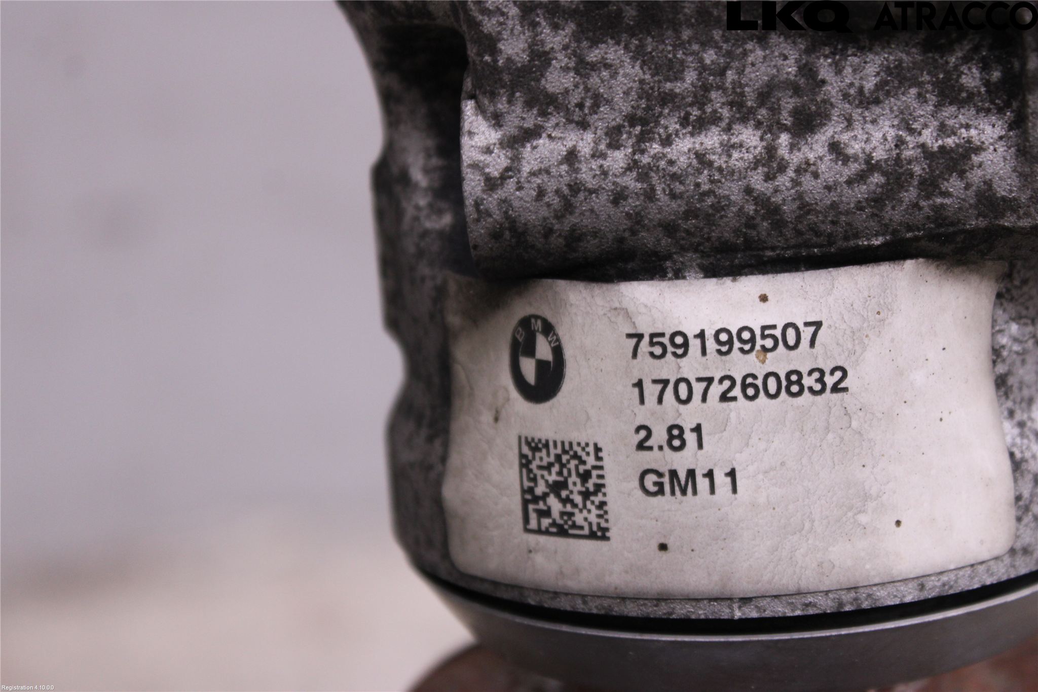 BMW 3 F30/F31/F80 12-19 Framvagn Diffrential