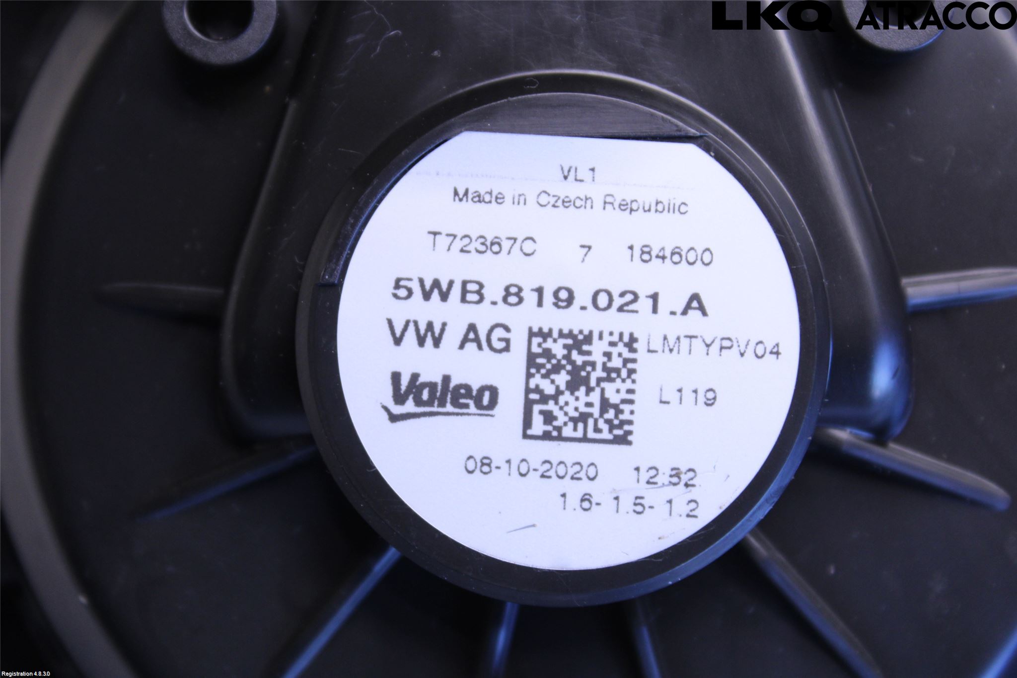 Volkswagen VW TOURAN 16- Ac Värmefläkt