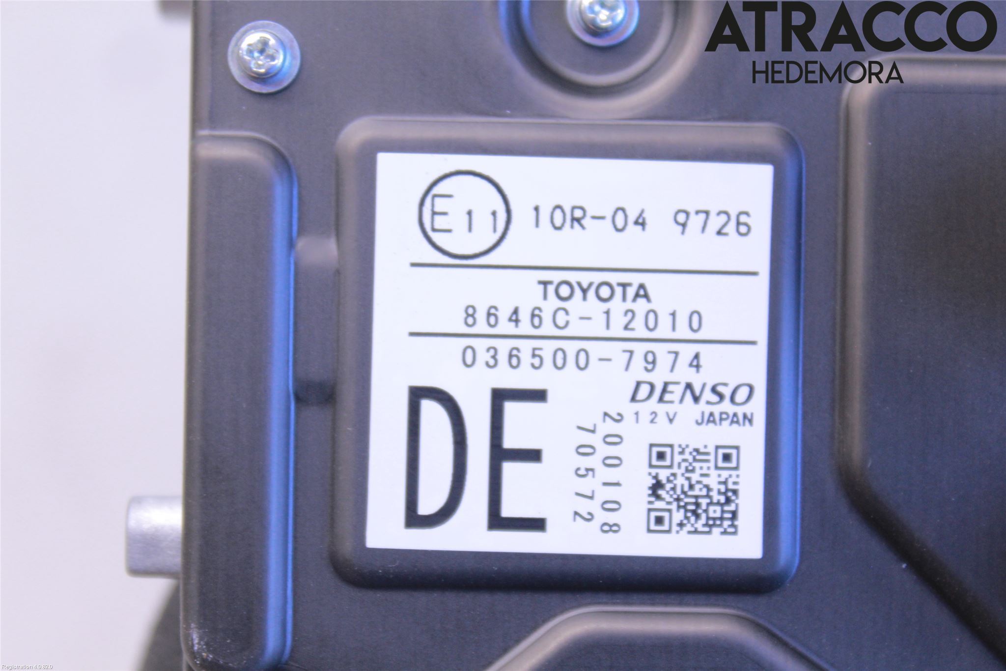 Toyota COROLLA 19- Sensor Aktivt Kollisionsskydd