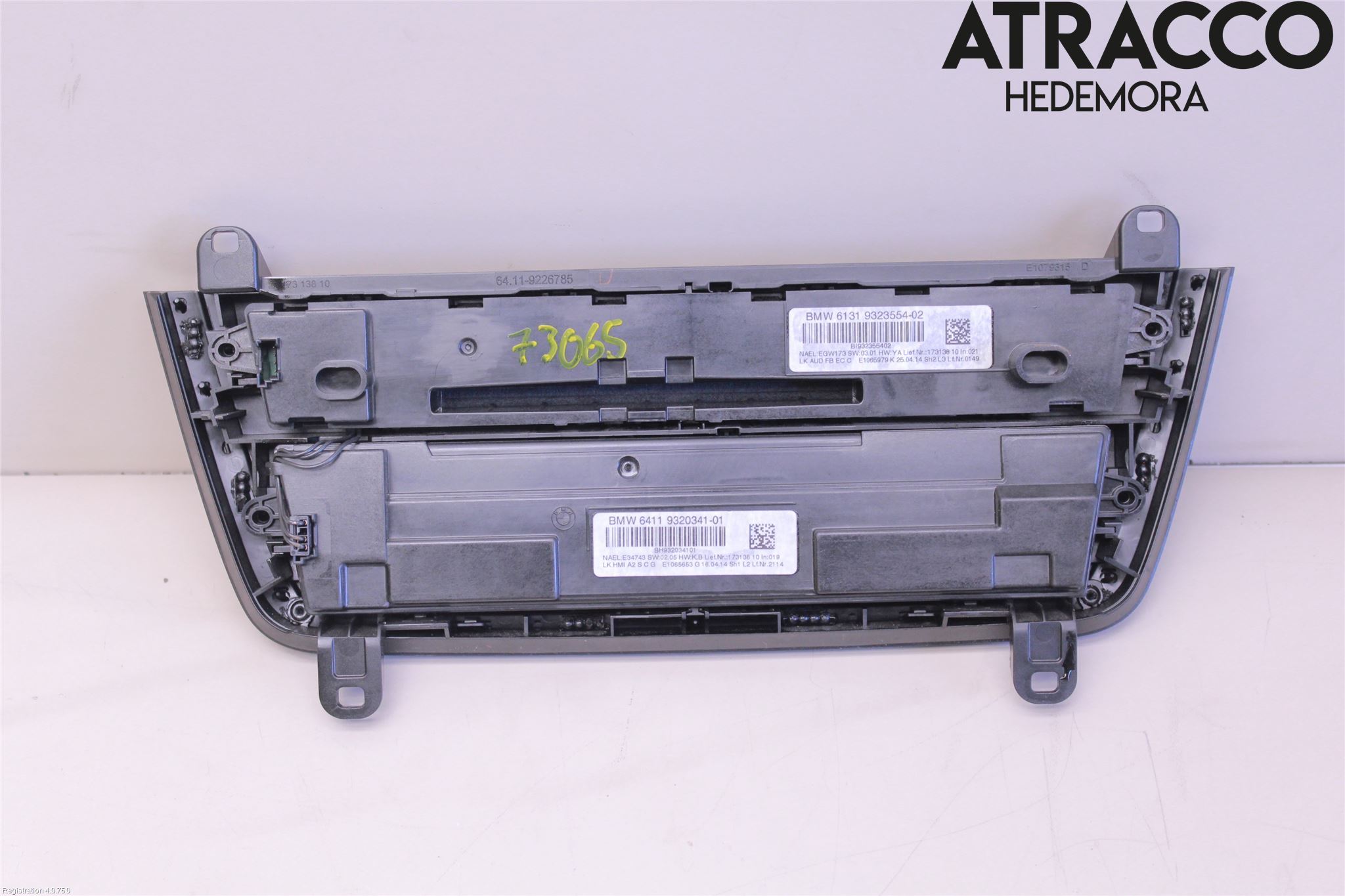 BMW 4 F32/F33/F82/F83 13-20 Ac Styrenhet Ac Manöveren