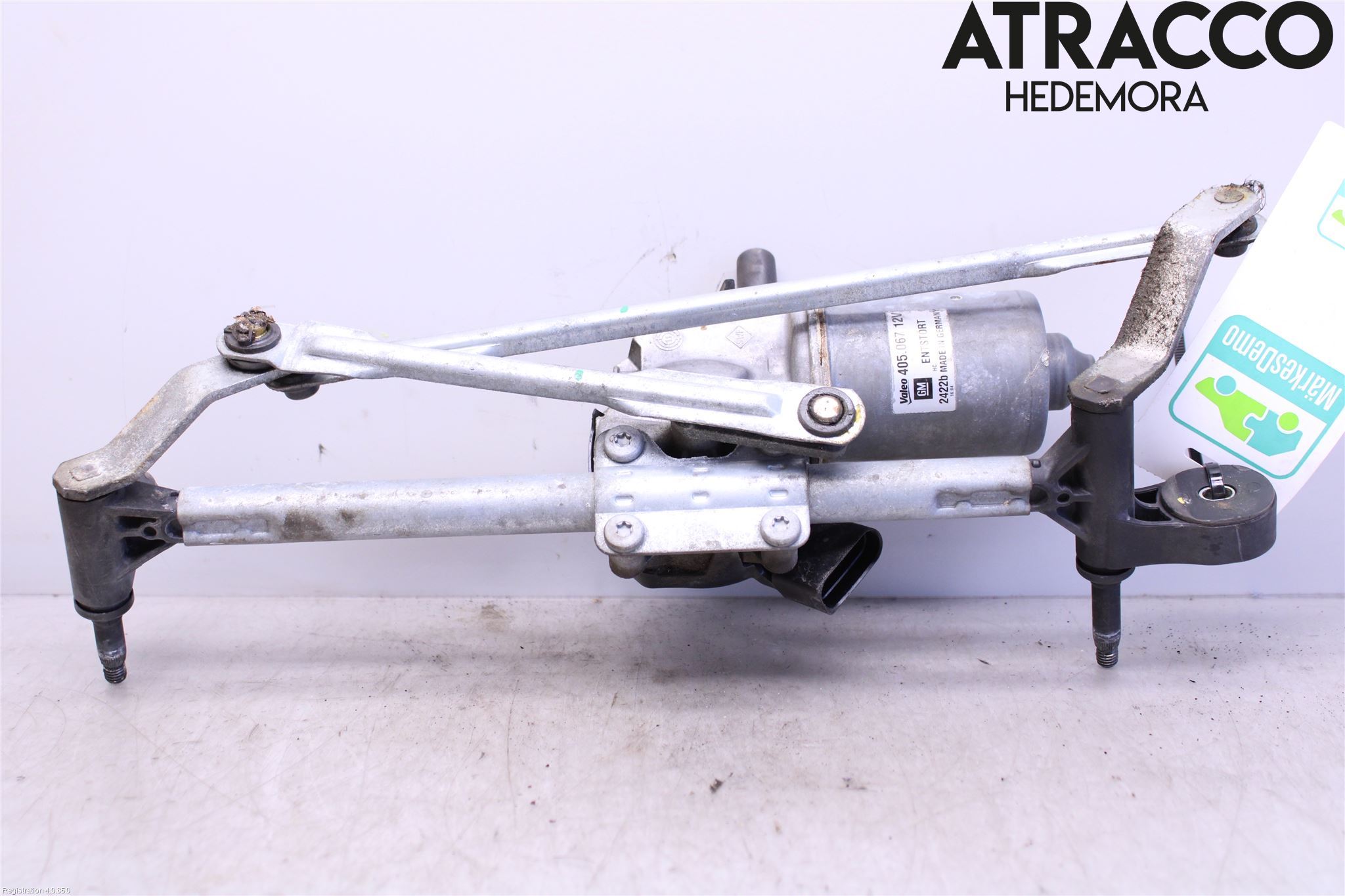 Opel CORSA D 07-14 Torkarmotor Vindruta