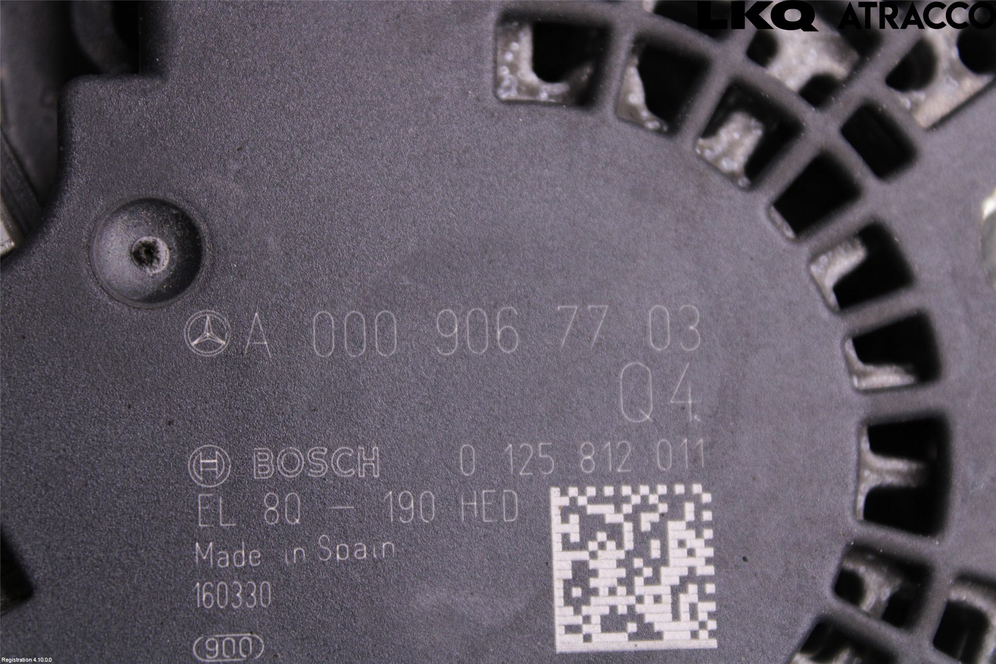 Mercedes-Benz MB C-KLASS (W205) 14-21 Generator